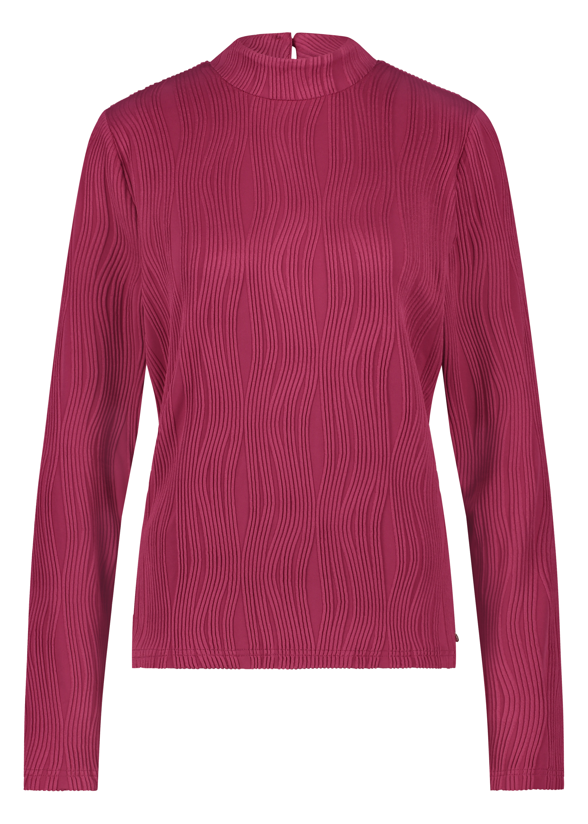 Top Mock Neck Fancy Structure