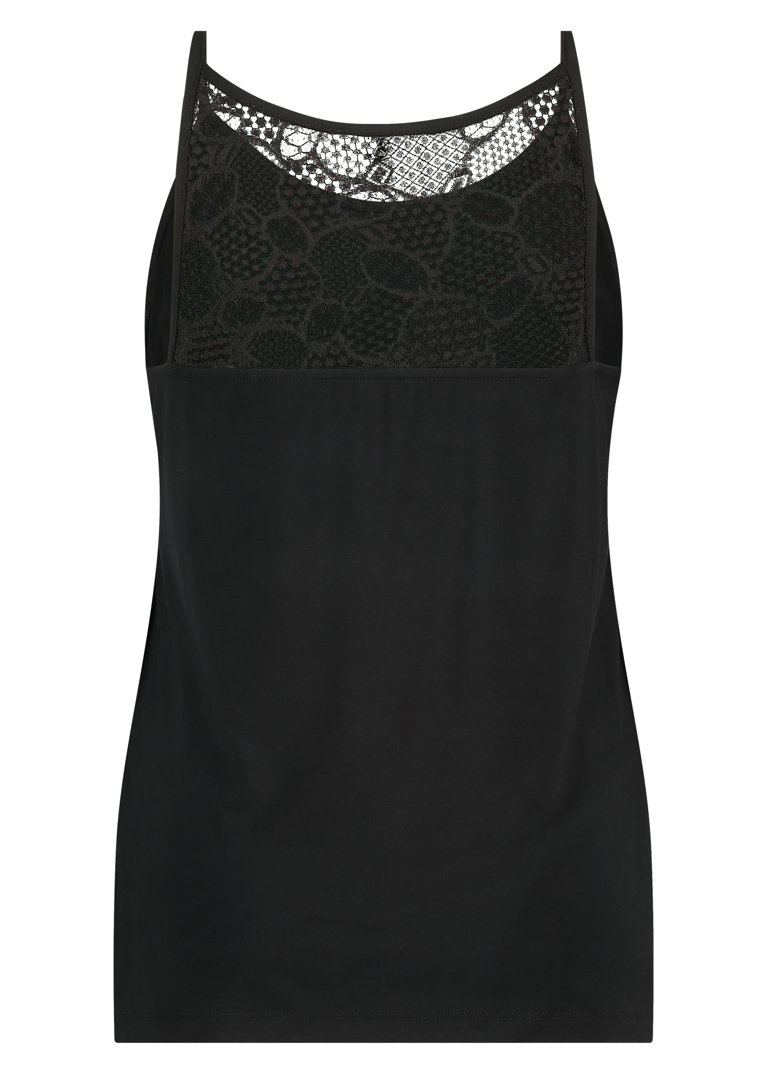 Lace-Detailed Top