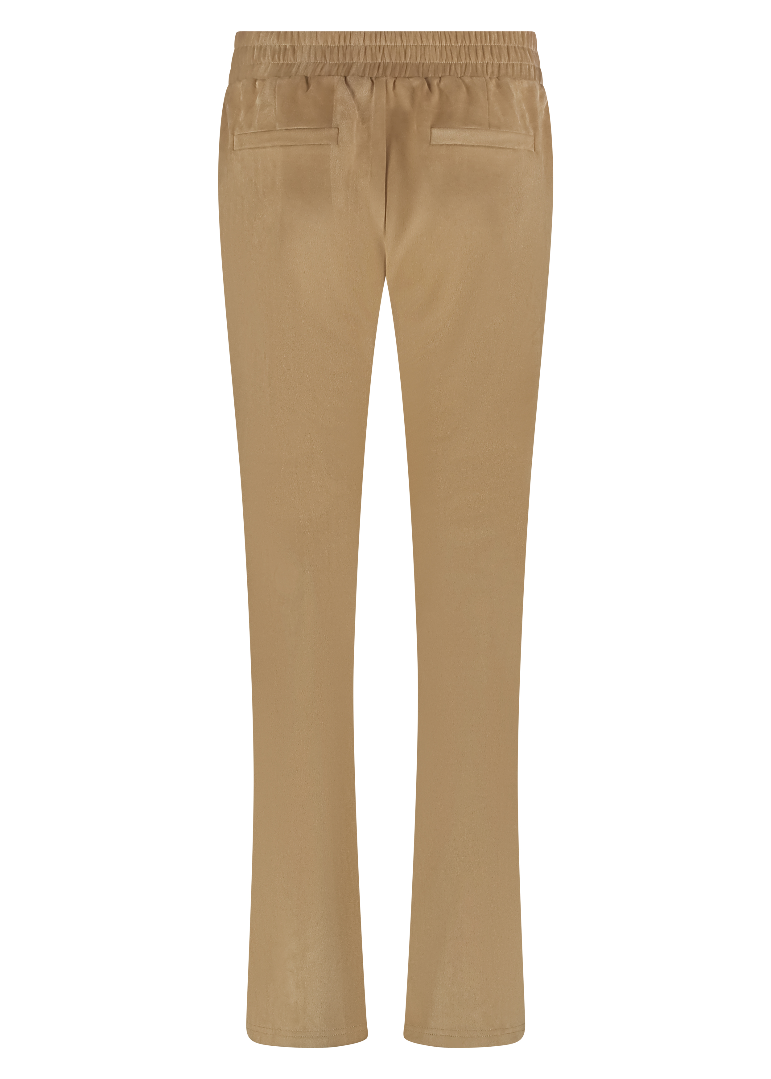 Trousers Flared Suedine