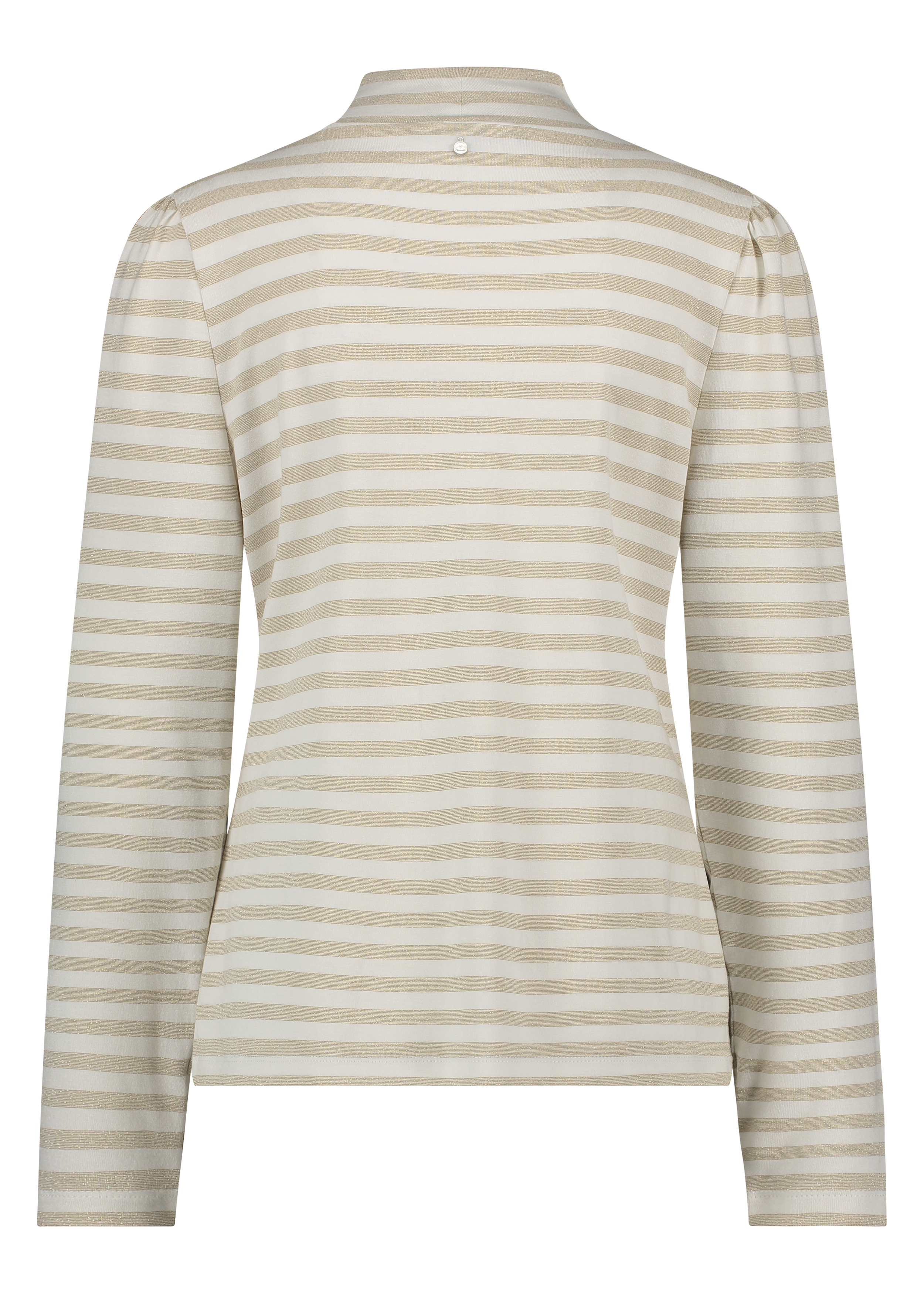 Top Mock Neck Lurex Stripes