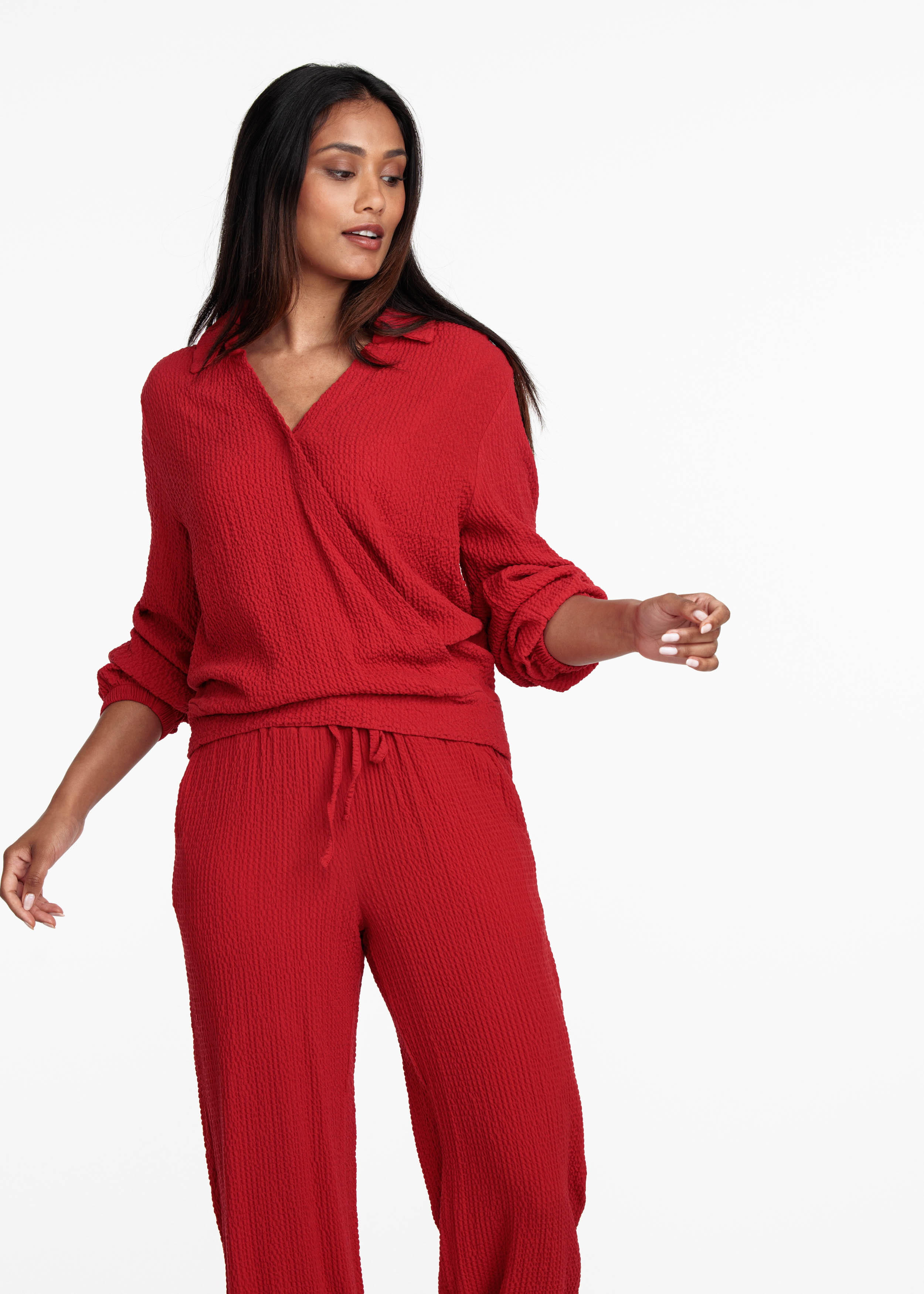 Top Wrap Bubble Viscose