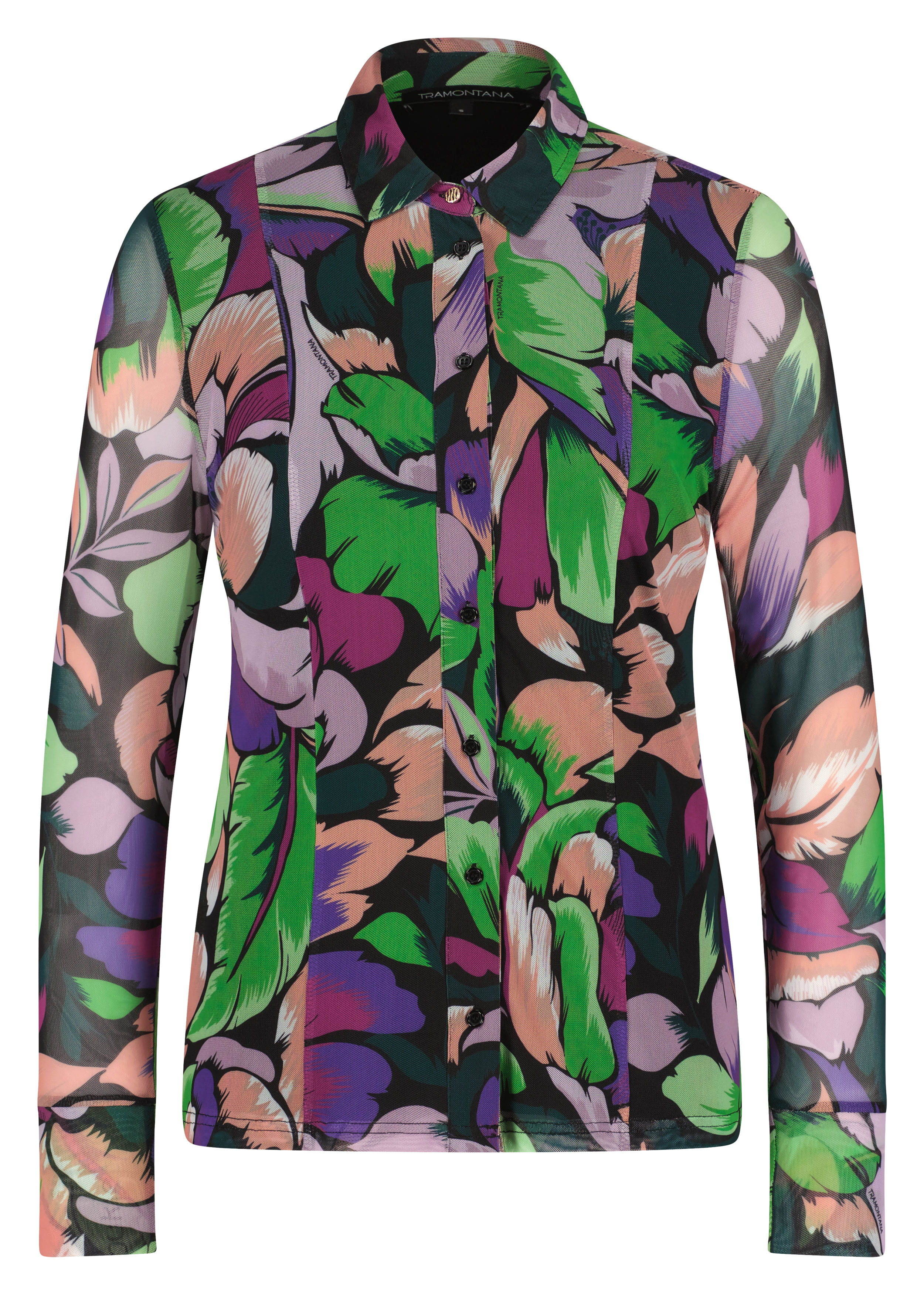 Blouse Mesh Winter Ikat