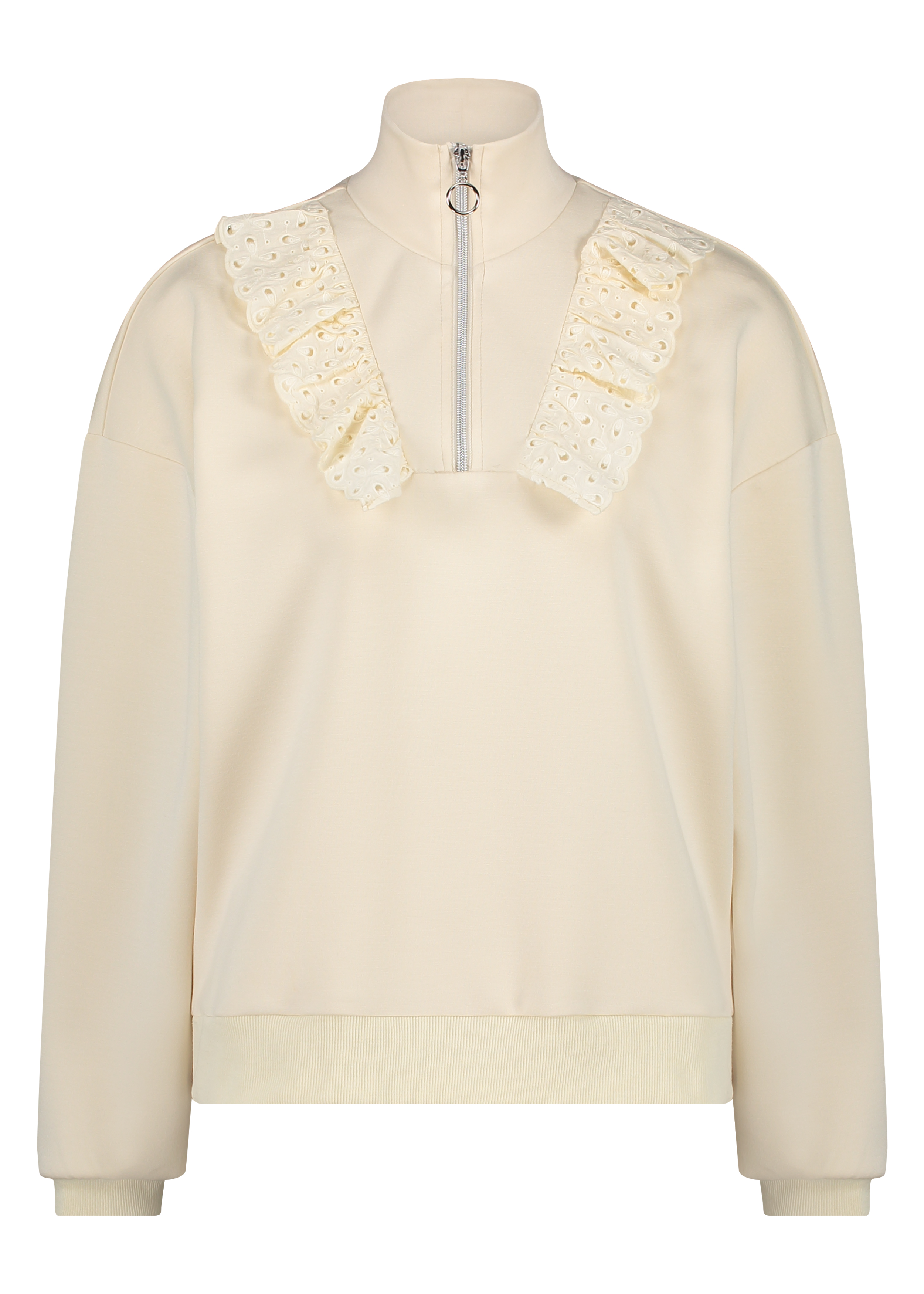 Sweater Zipper Embroidery