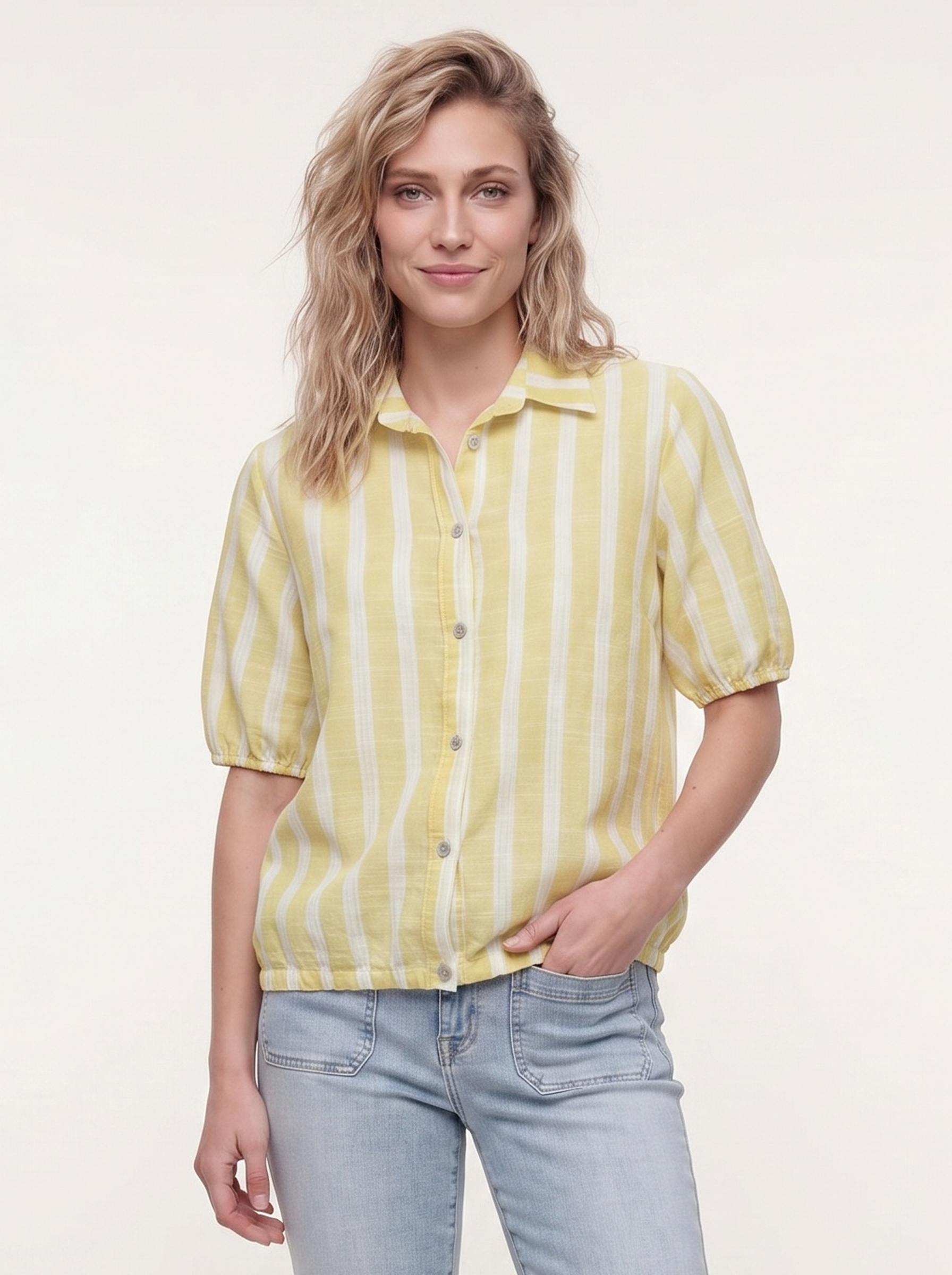 Striped Blouse Lurex