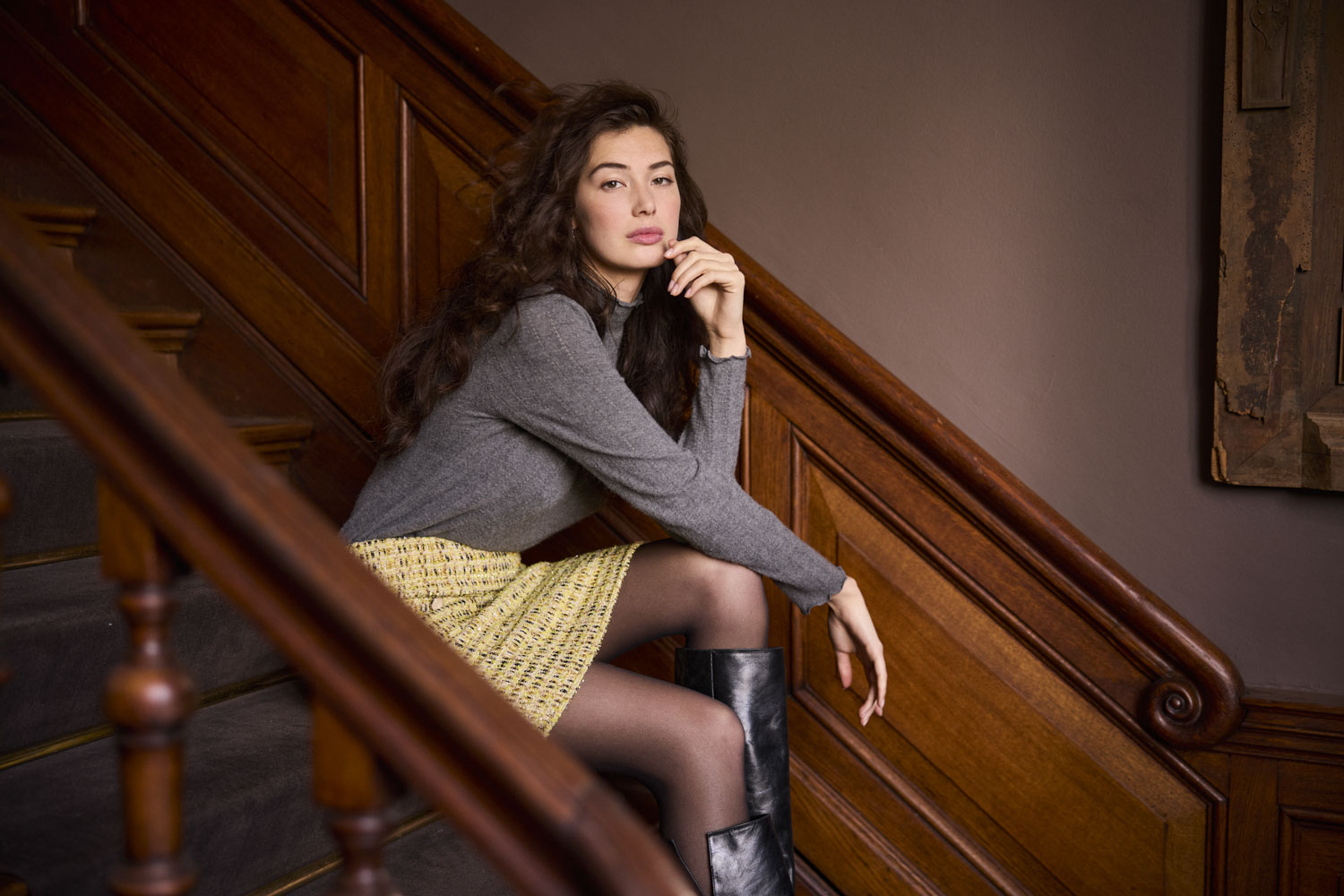 Skirt Fancy Tweed Skirt Fancy Tweed