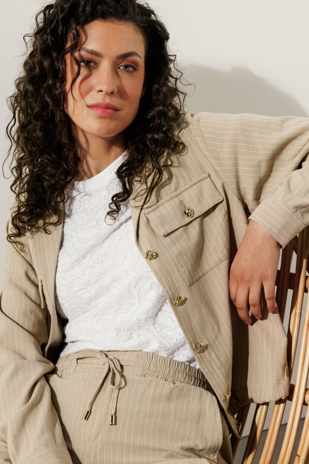 Pinstripe Jacket