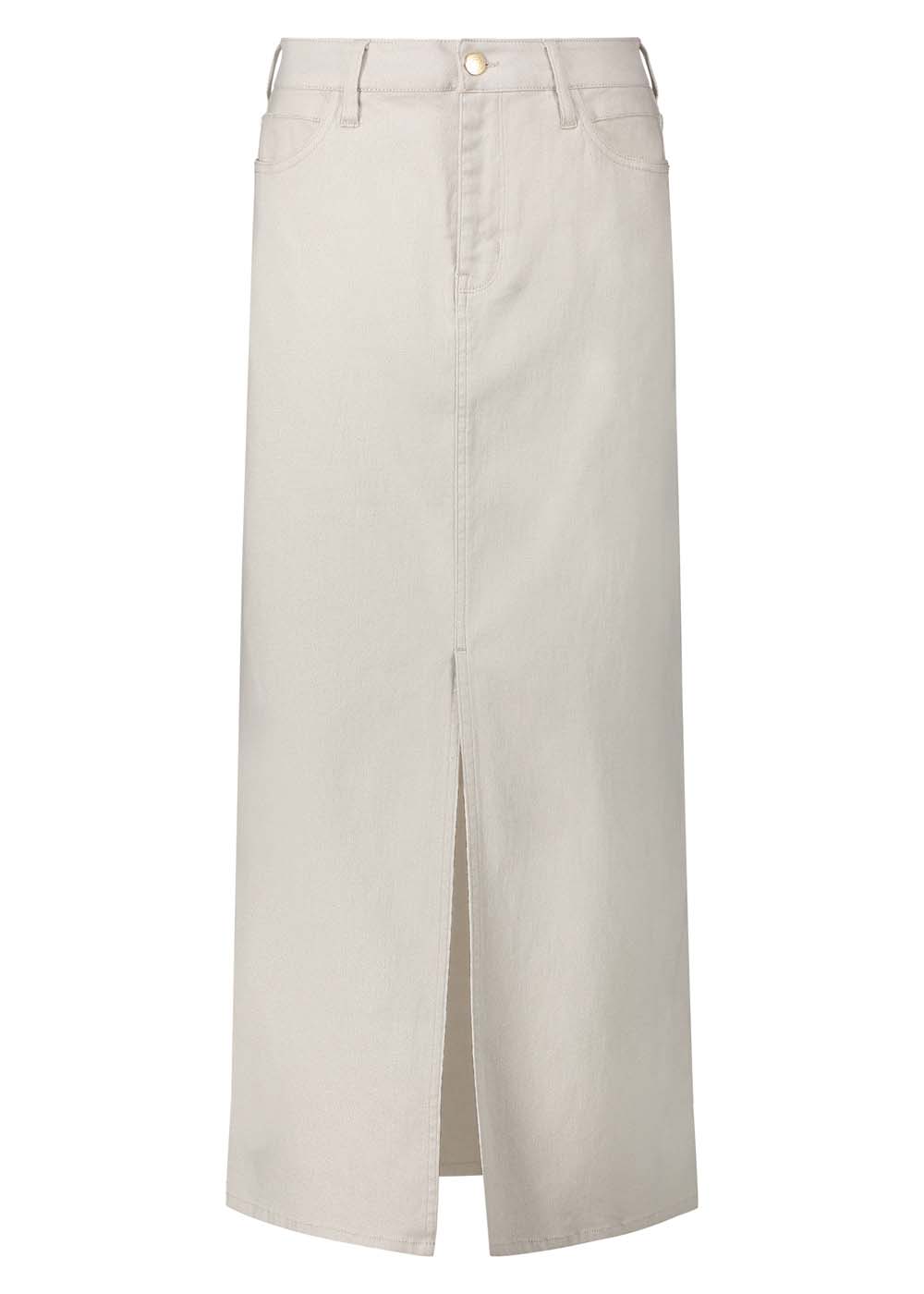 Lurex Denim Skirt