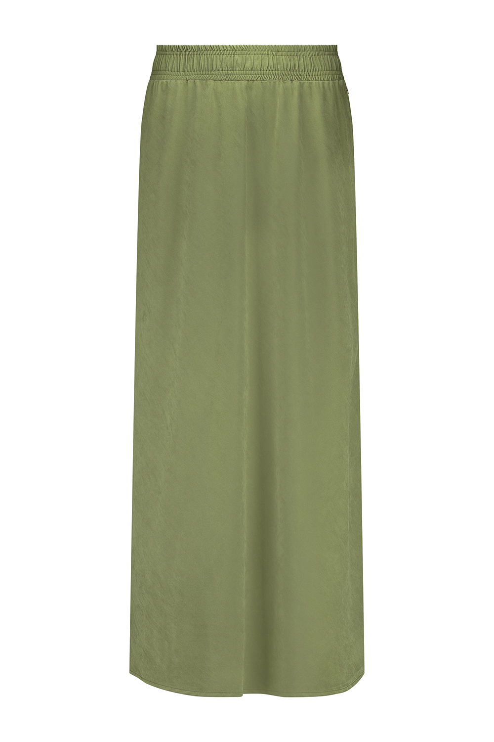 Maxi Skirt Cupro Look