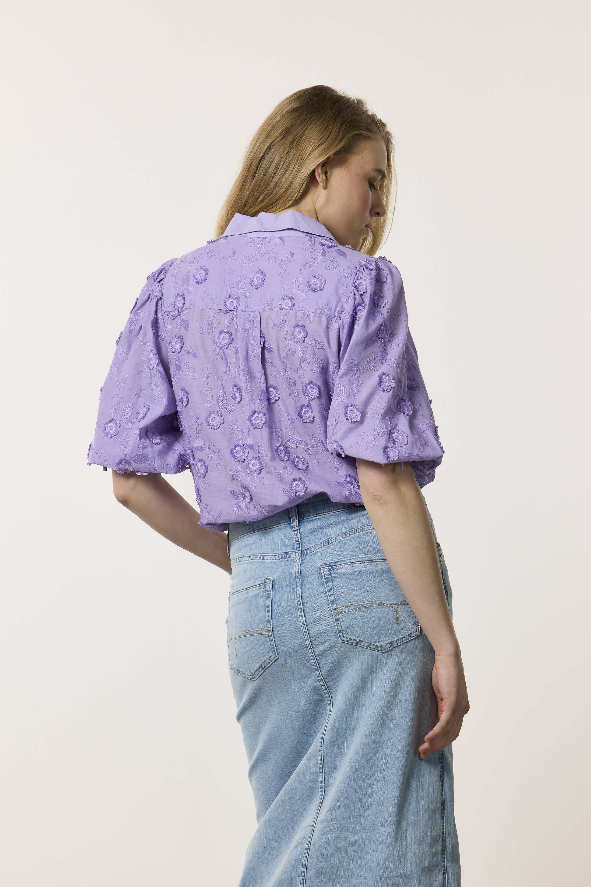 Blouse 3D Flower