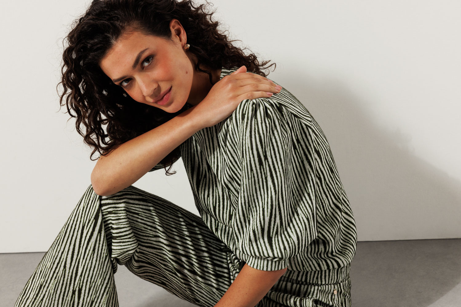 Jacquard Jumper Zebra