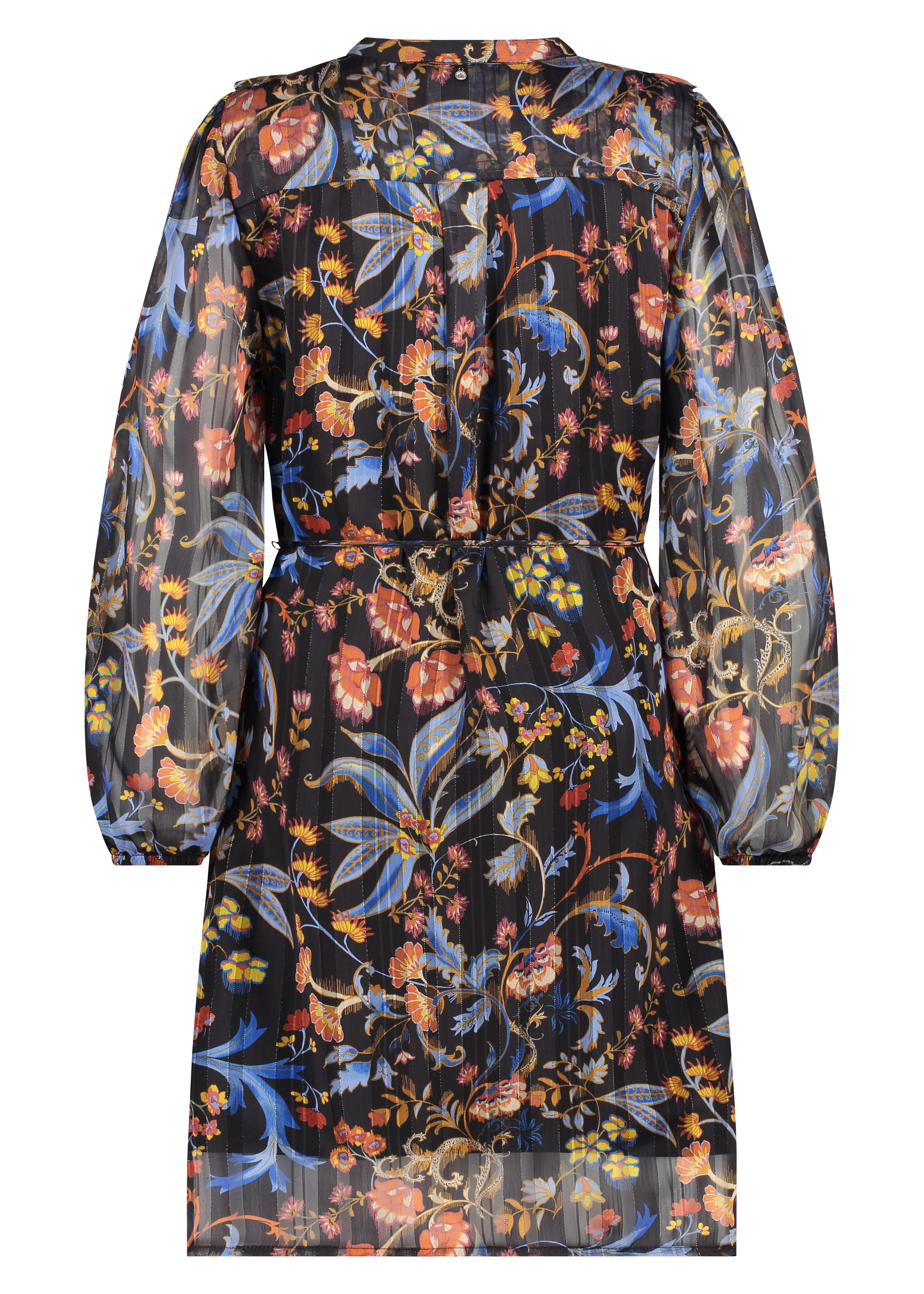 Dress Chiffon Autumn Florals