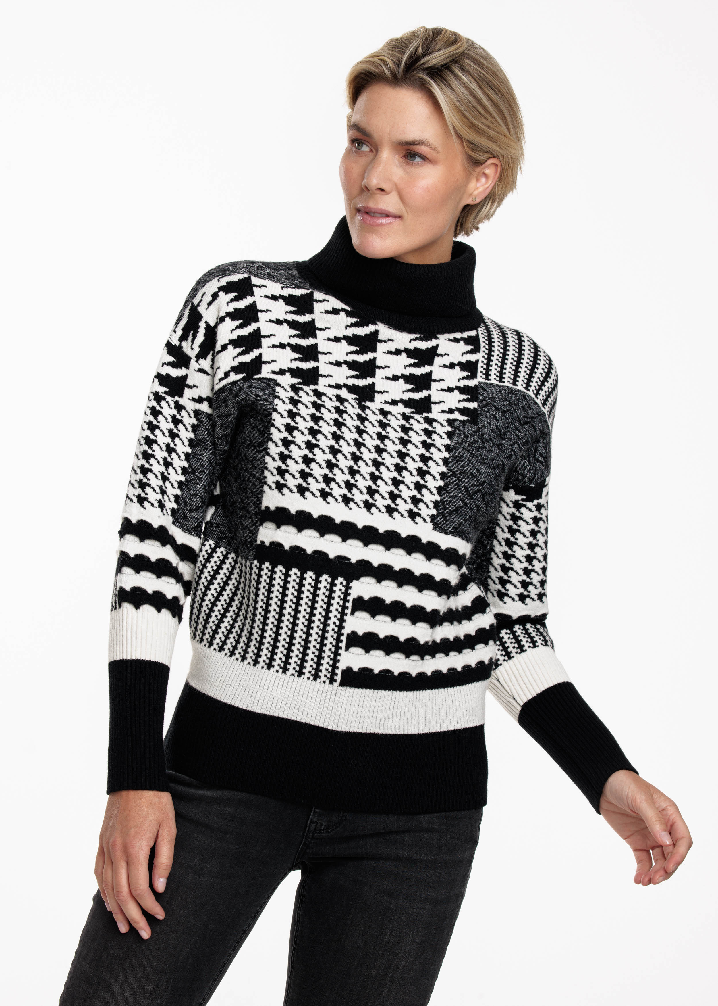 Jumper Rollneck Jacquard