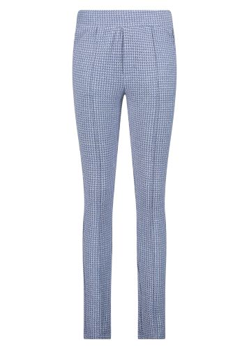 Trousers Houndstooth Jacquard