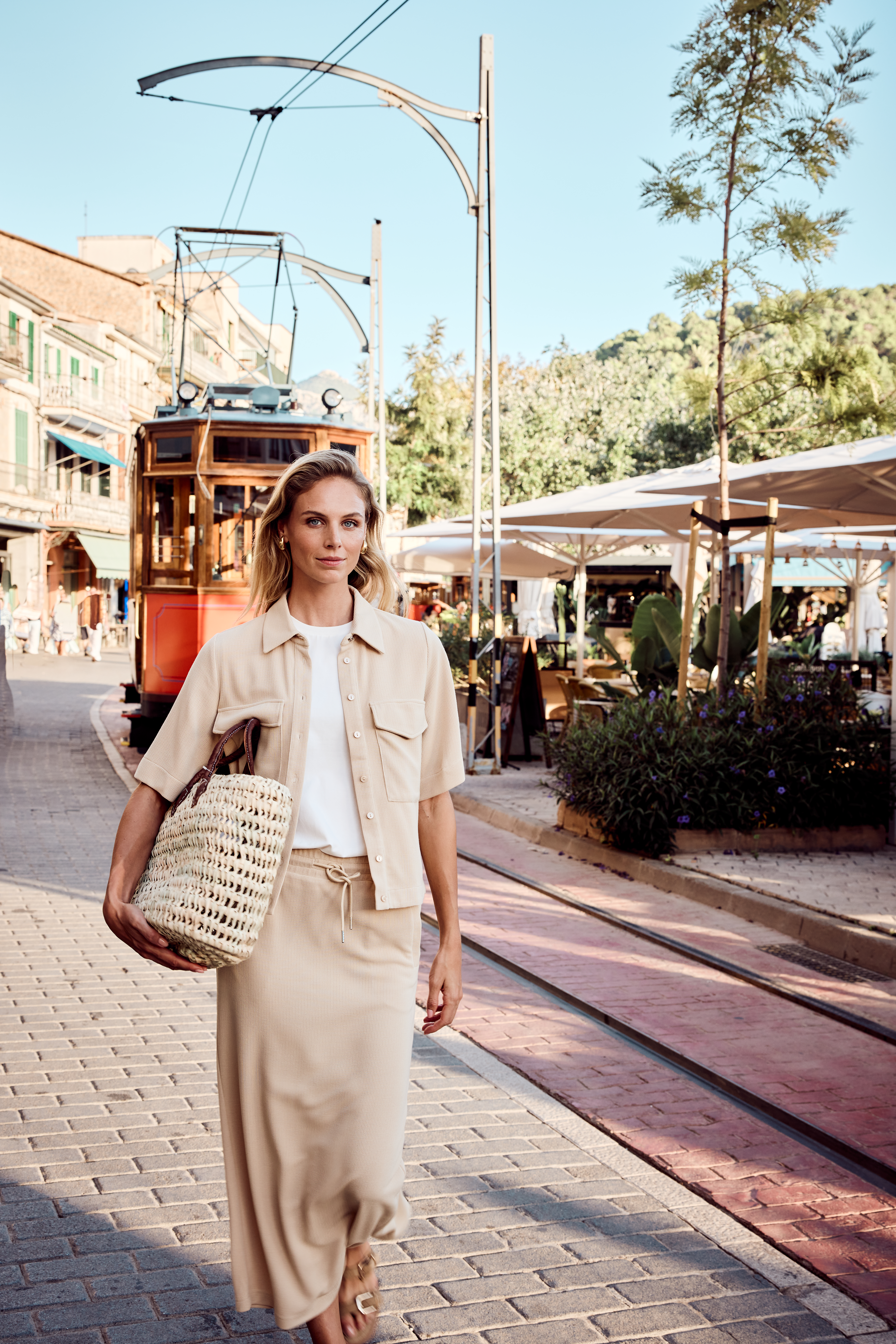 Piqué Blouse