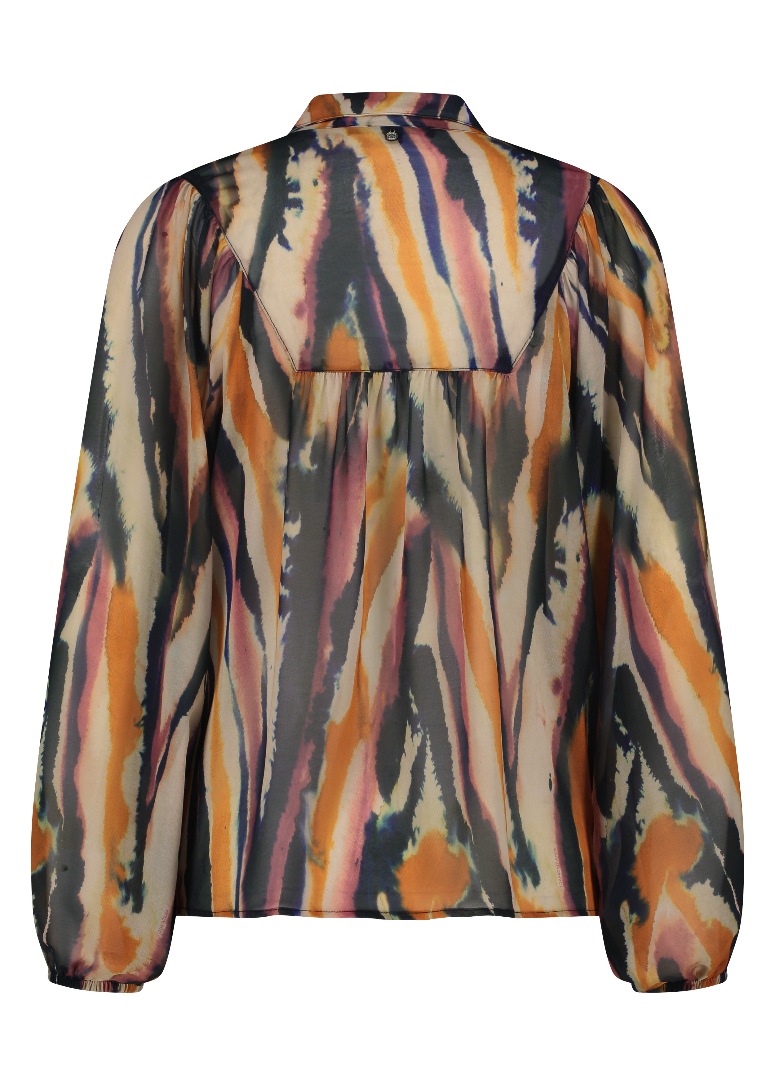 Blouse Watercolor Chevron