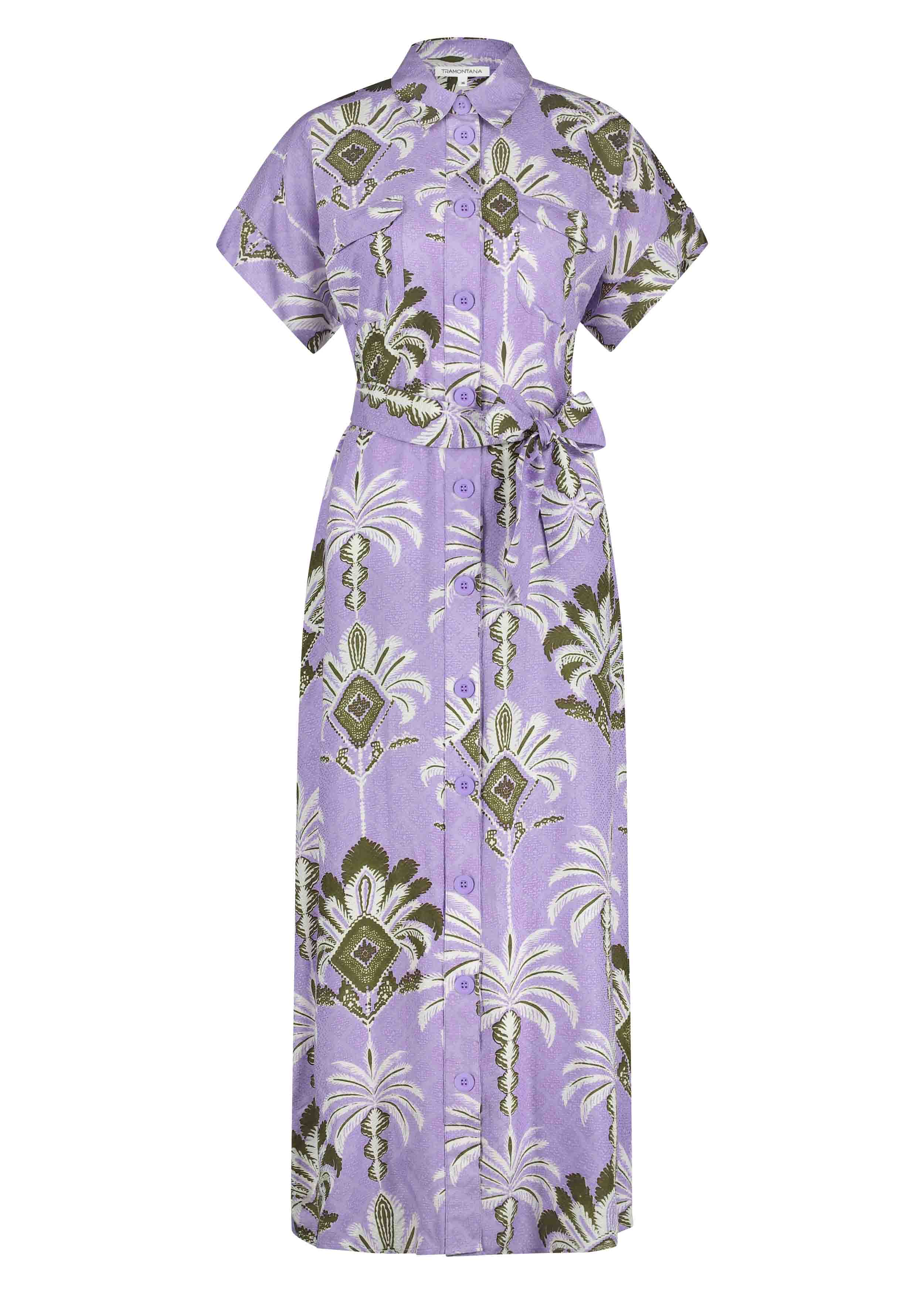 Dress Purple Palm