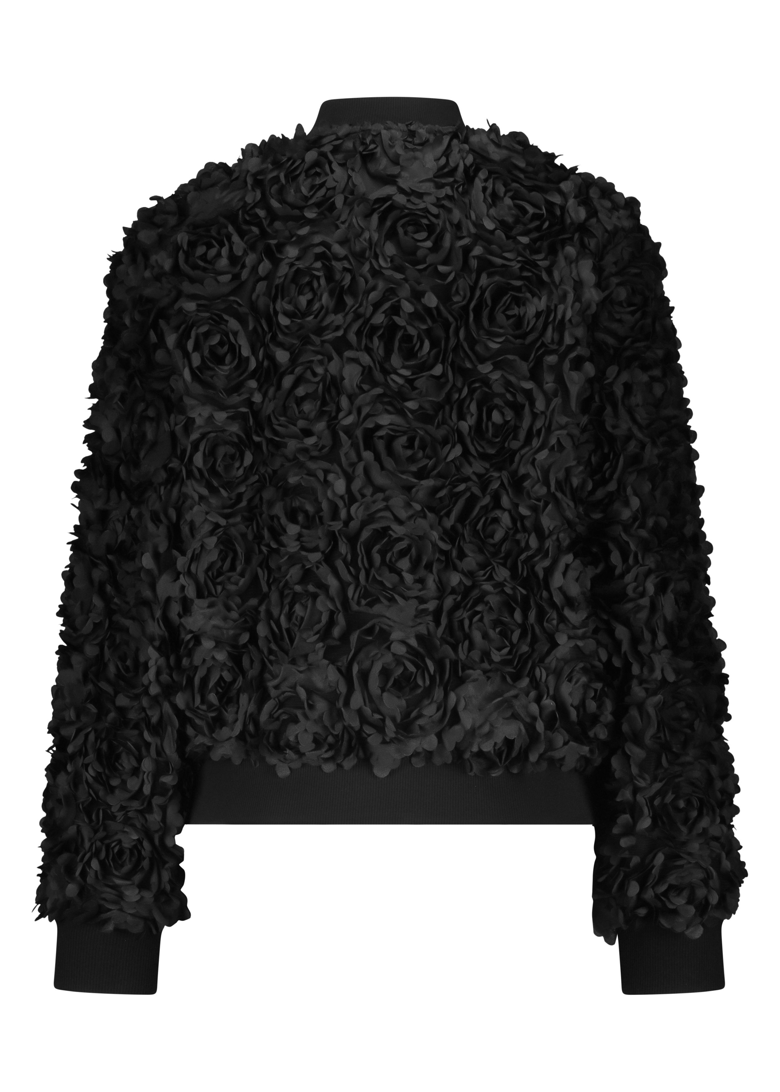 Bomber Jacket 3D Flowers