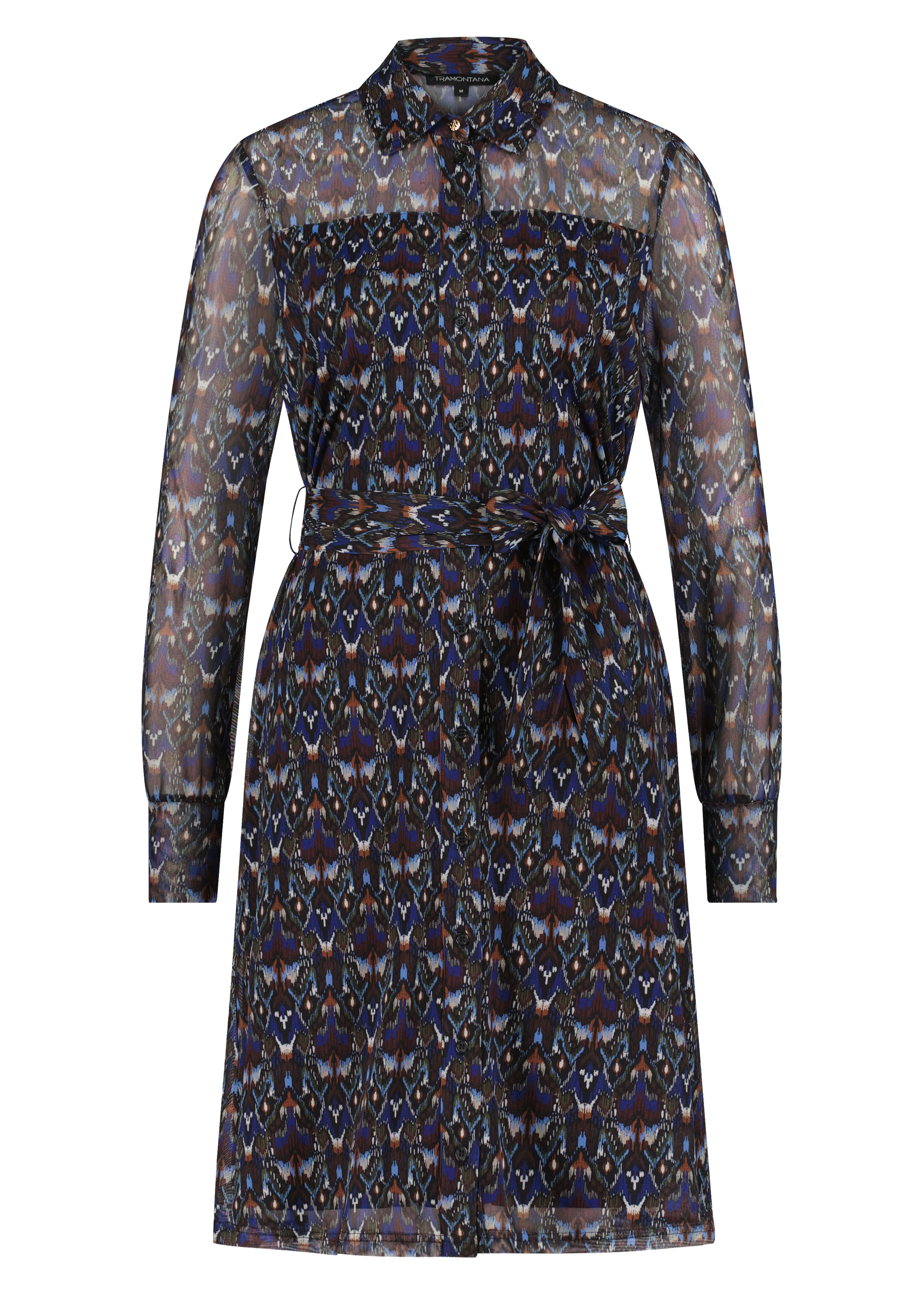 Dress Mesh Winter Ikat