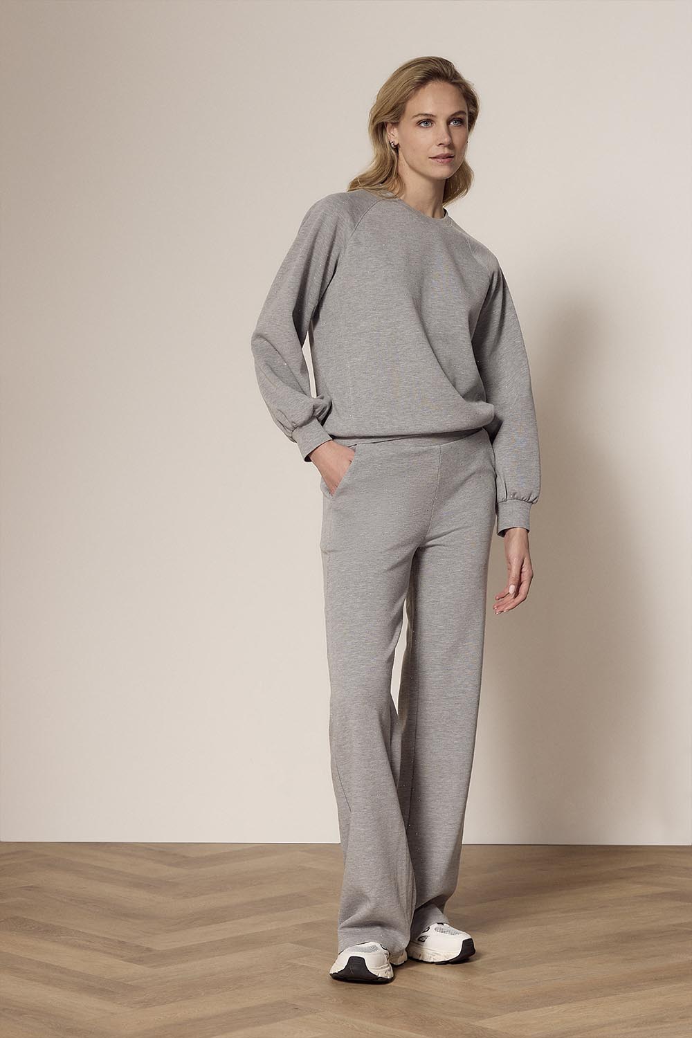 Technical Sweat Wide-Leg Trousers R Technical Sweat Wide-Leg Trousers R