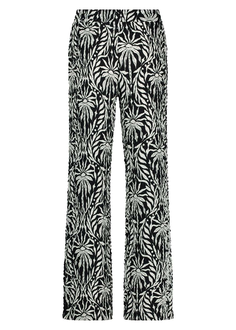 Trousers Black And White Paradise