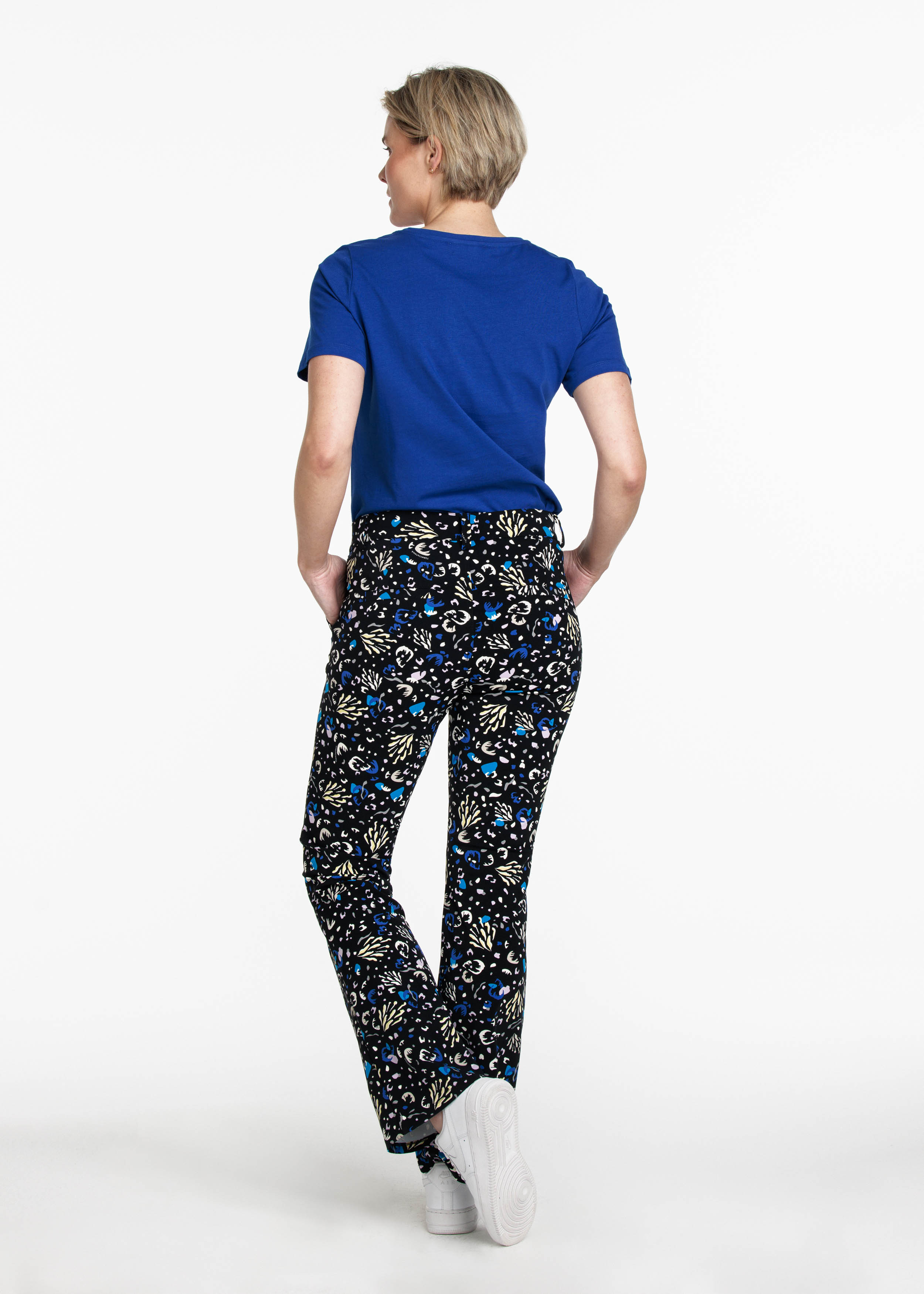 Trousers Travel Abstract Flower Print