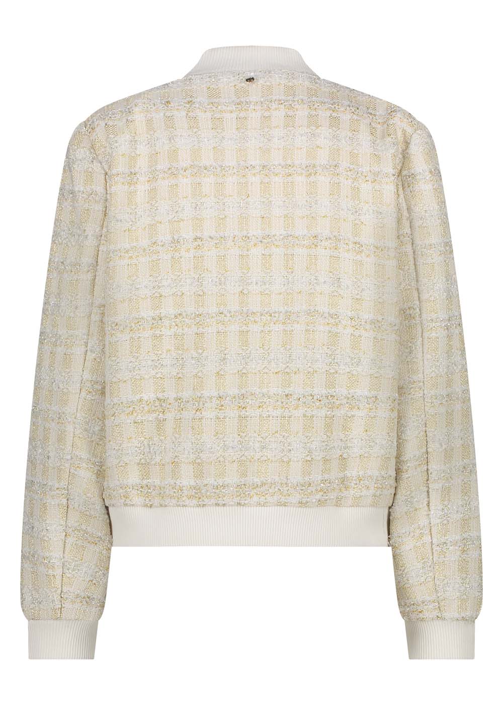 Tweed Bomber Jacket