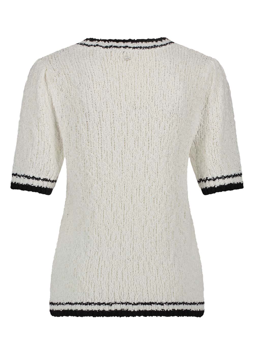 Fancy Slub Contrast Jumper