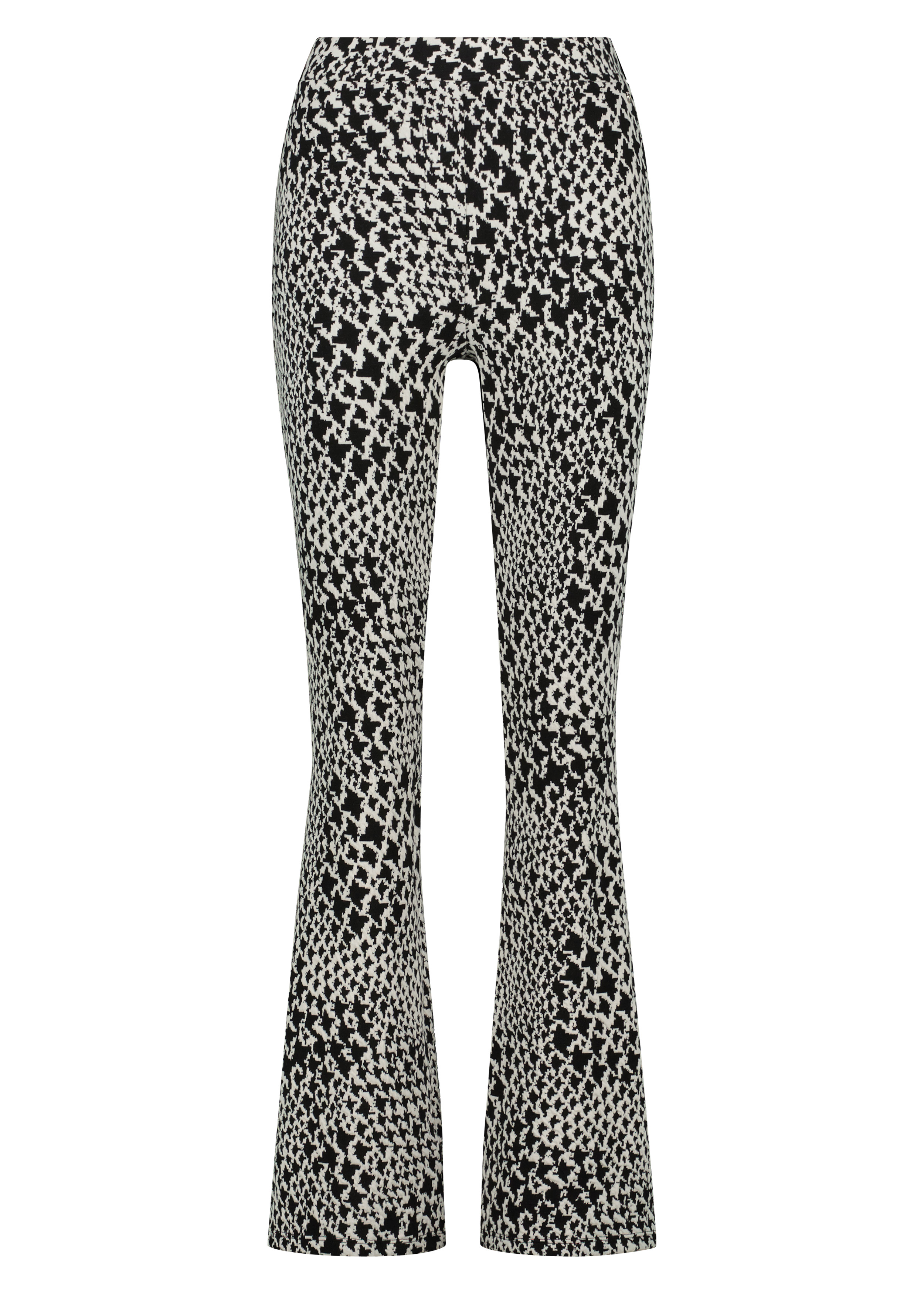 Trousers Flared Jacquard