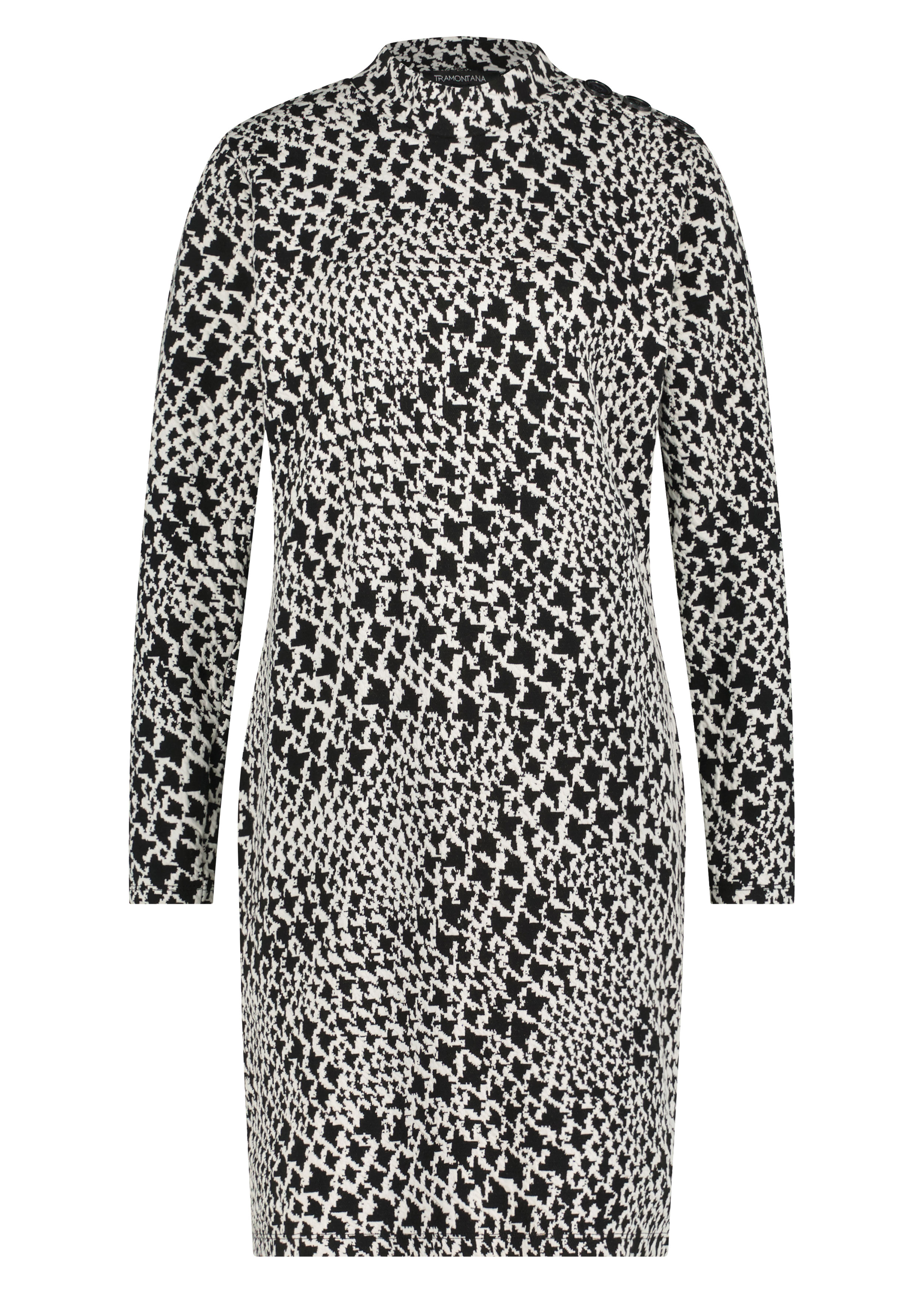 Dress Bell Sleeve Jacquard