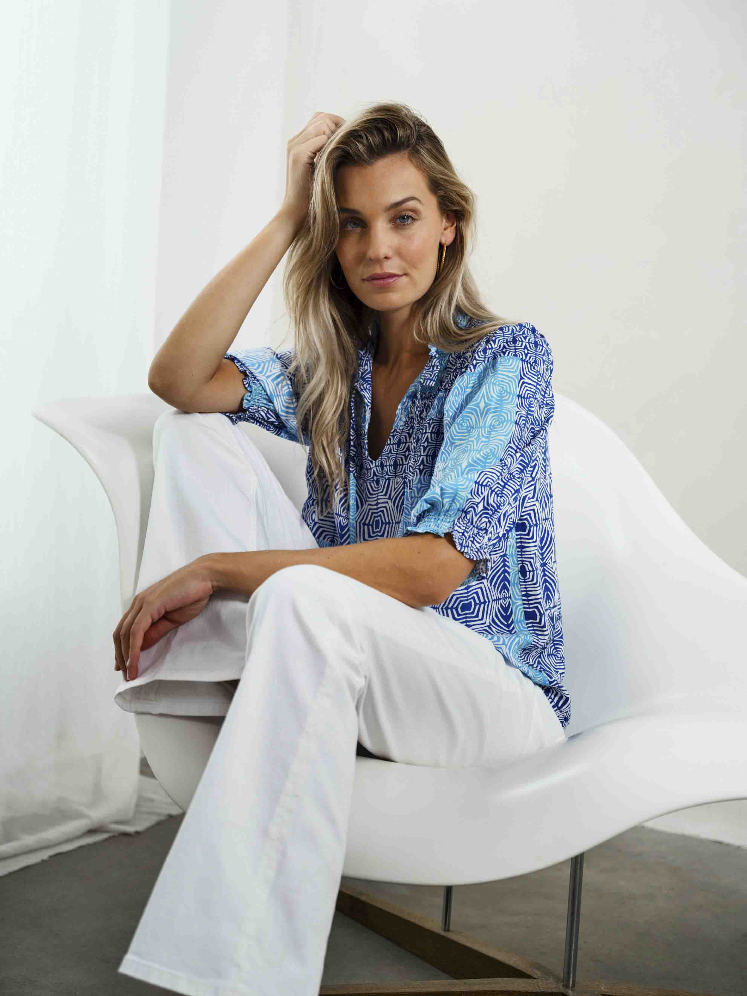 Top Smock Patchwork
