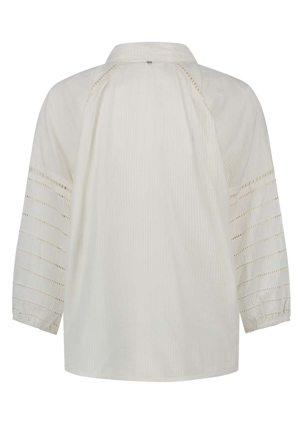 Brodery-Sleeved Blouse