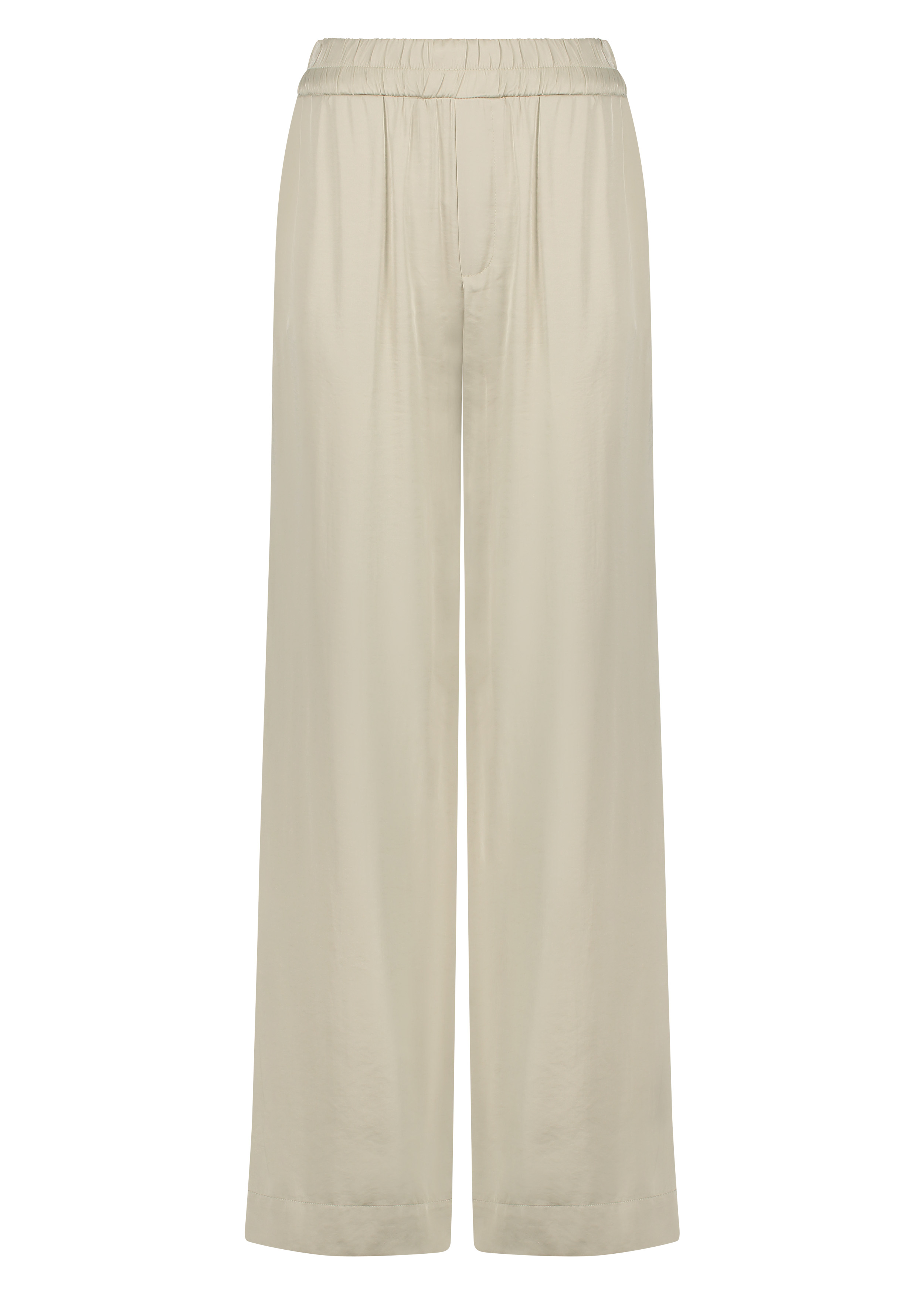Trousers Wide Hammered Satin