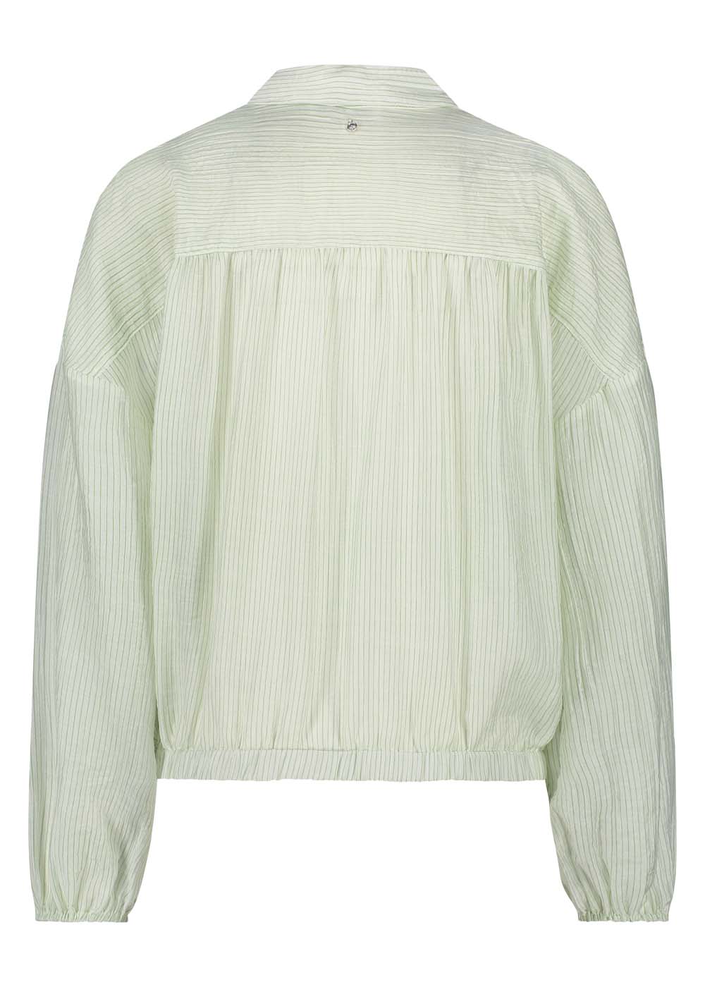 Oversized Striped Blouse