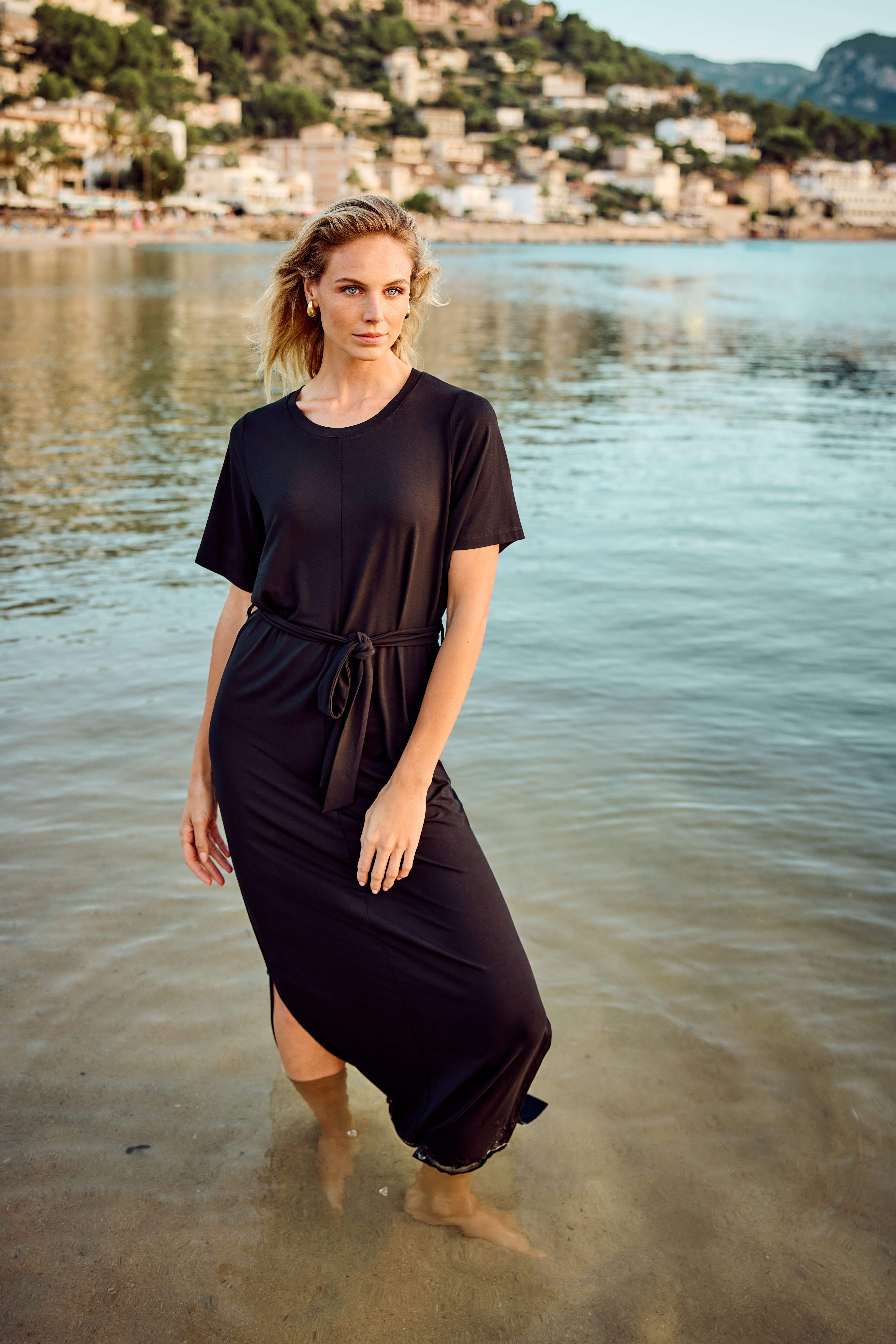 Belted Maxi Dress
