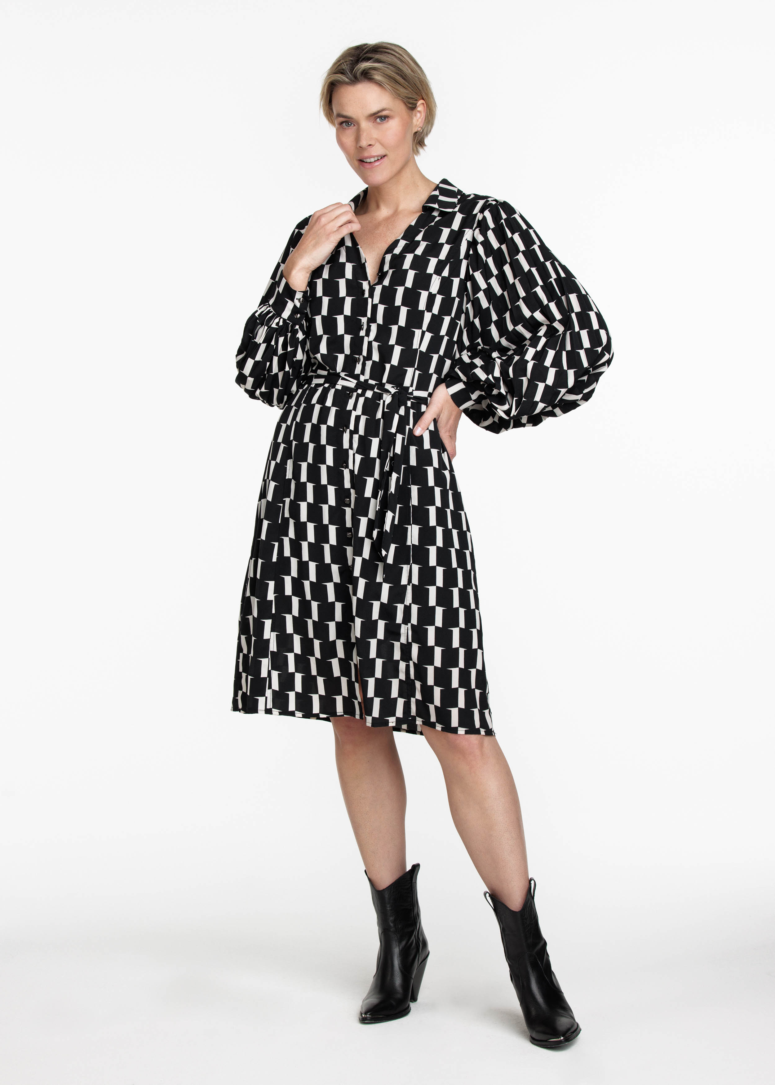 Dress Block Print