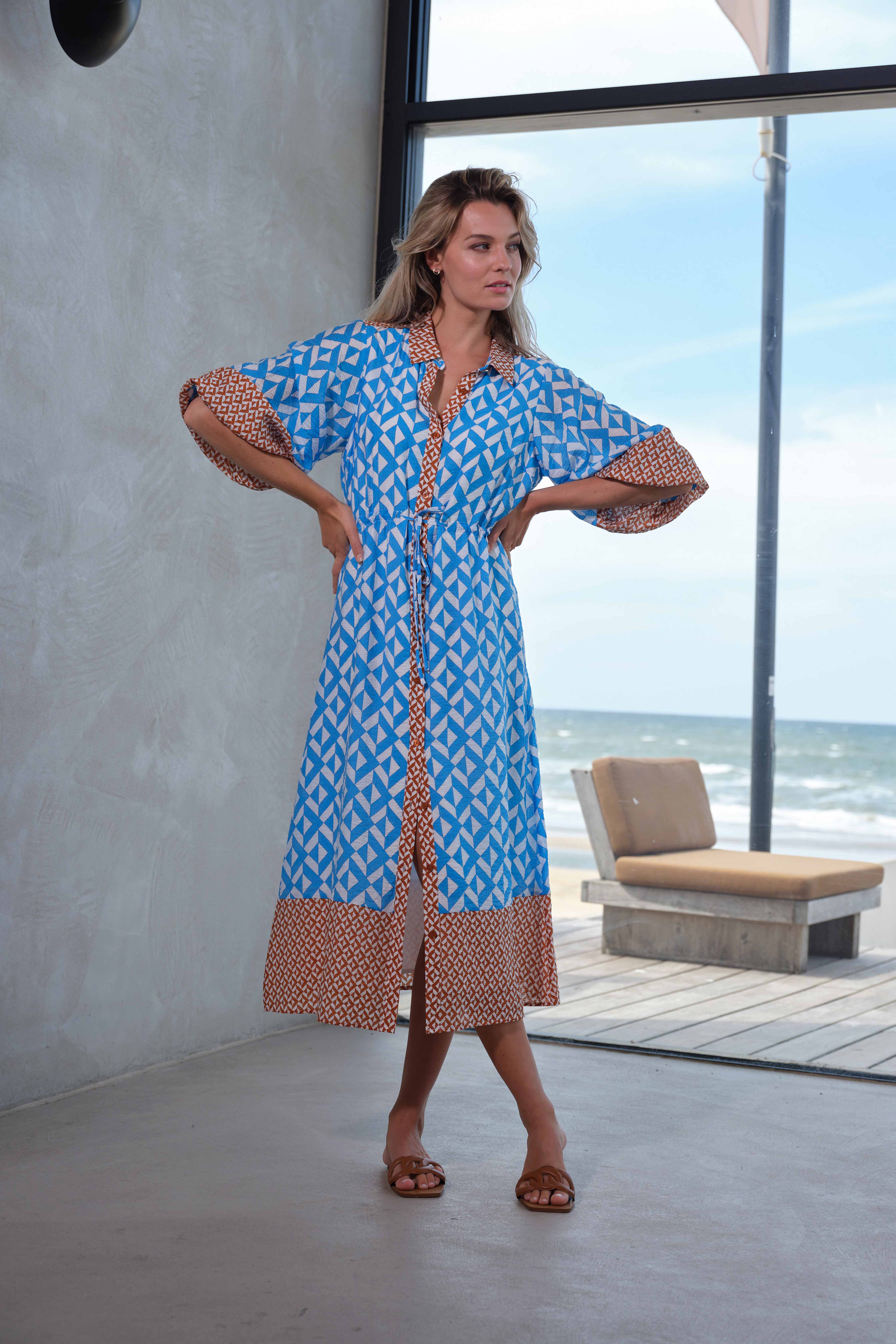 Tier Drop Summer Dress - Optical Illusion