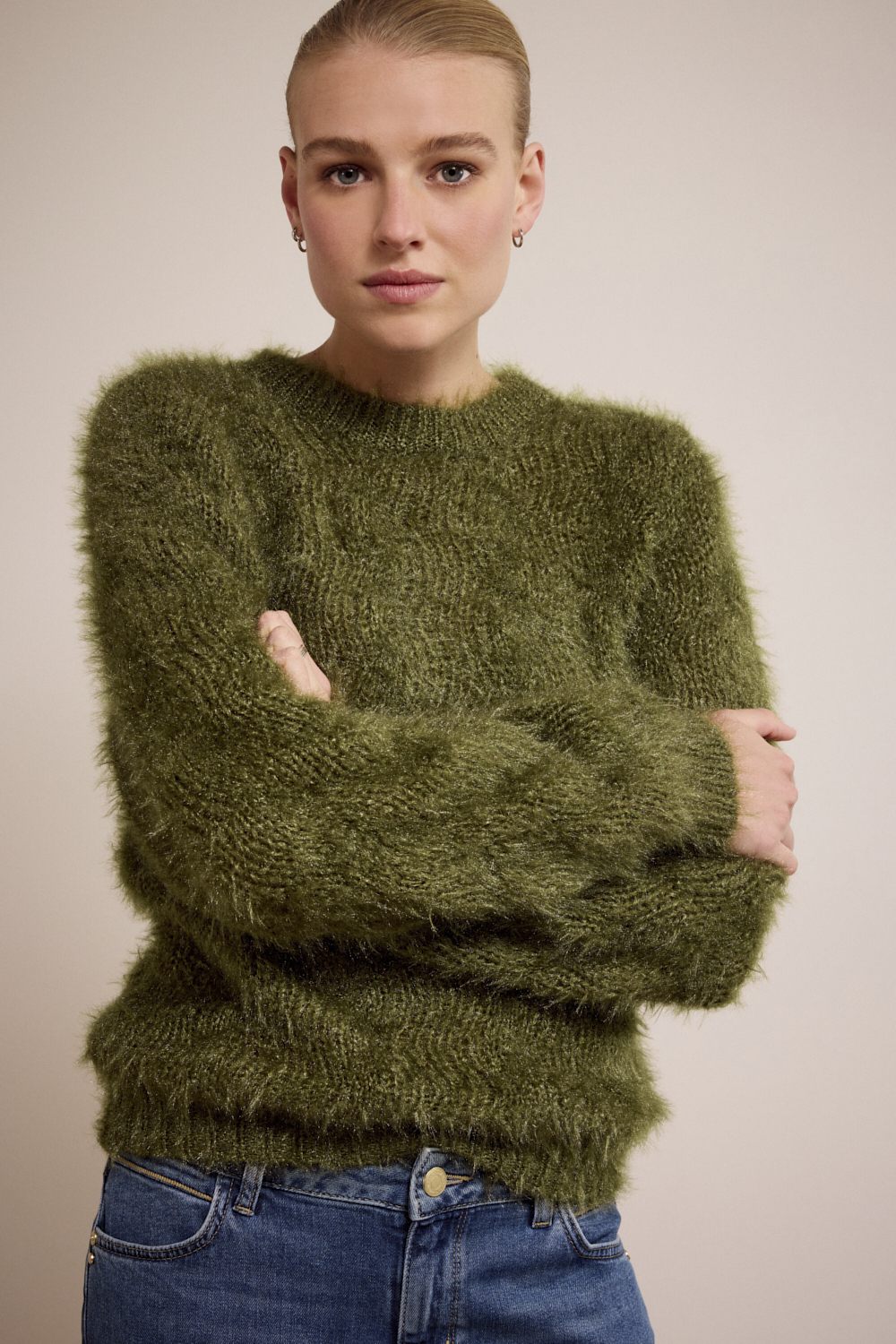 Hairy Yarn Jumper