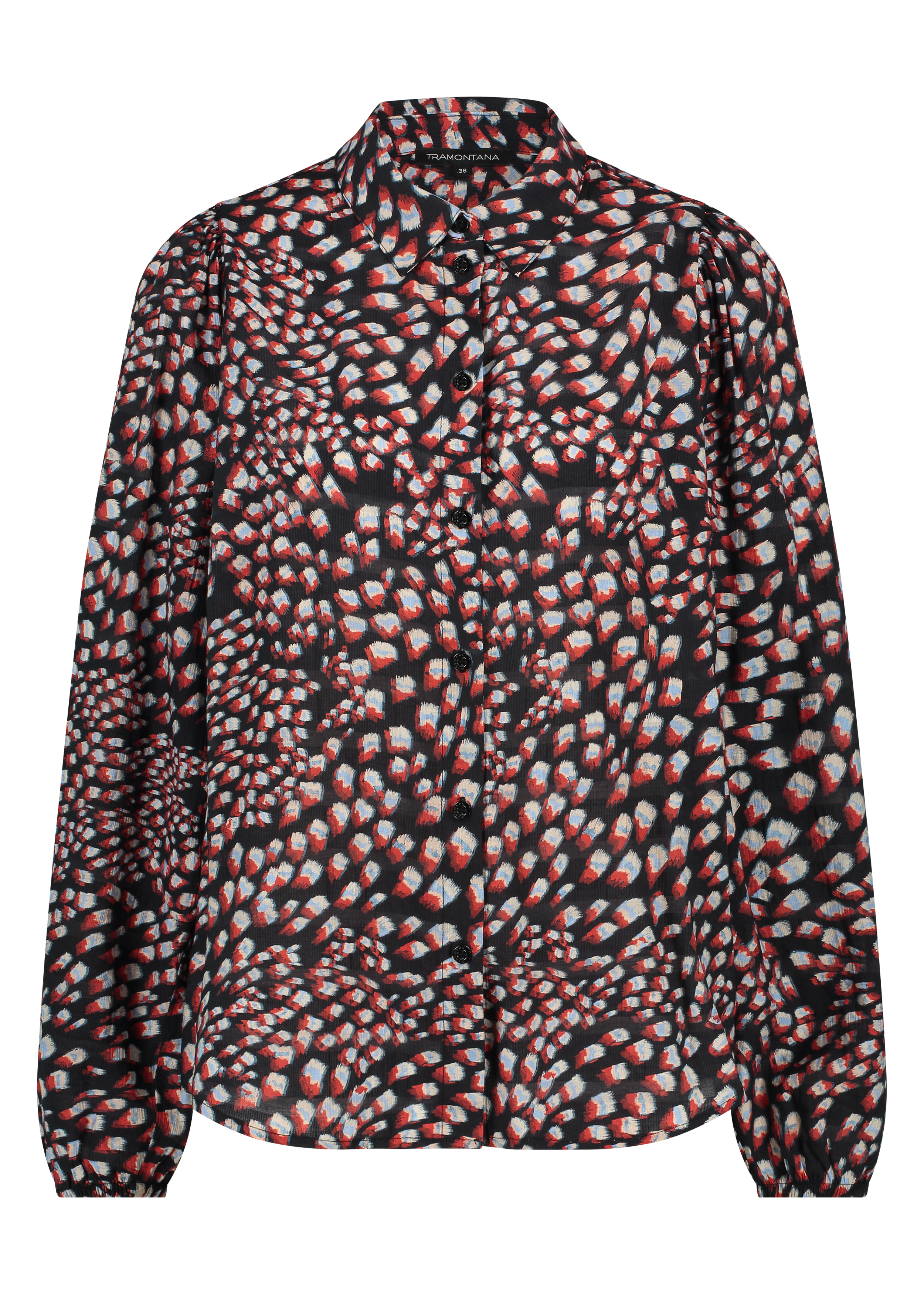 Blouse Travel Feather Print