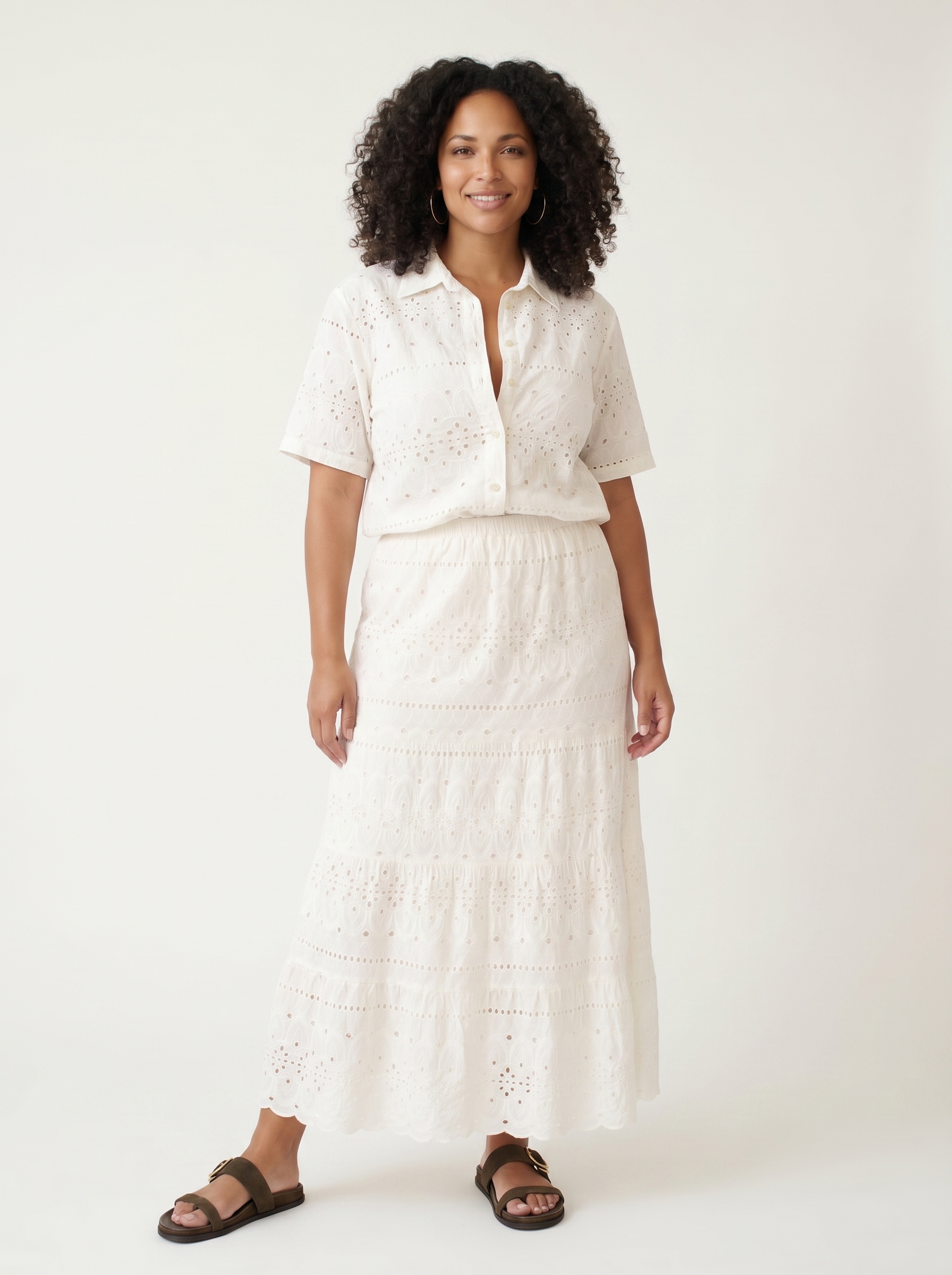 Broderie Skirt