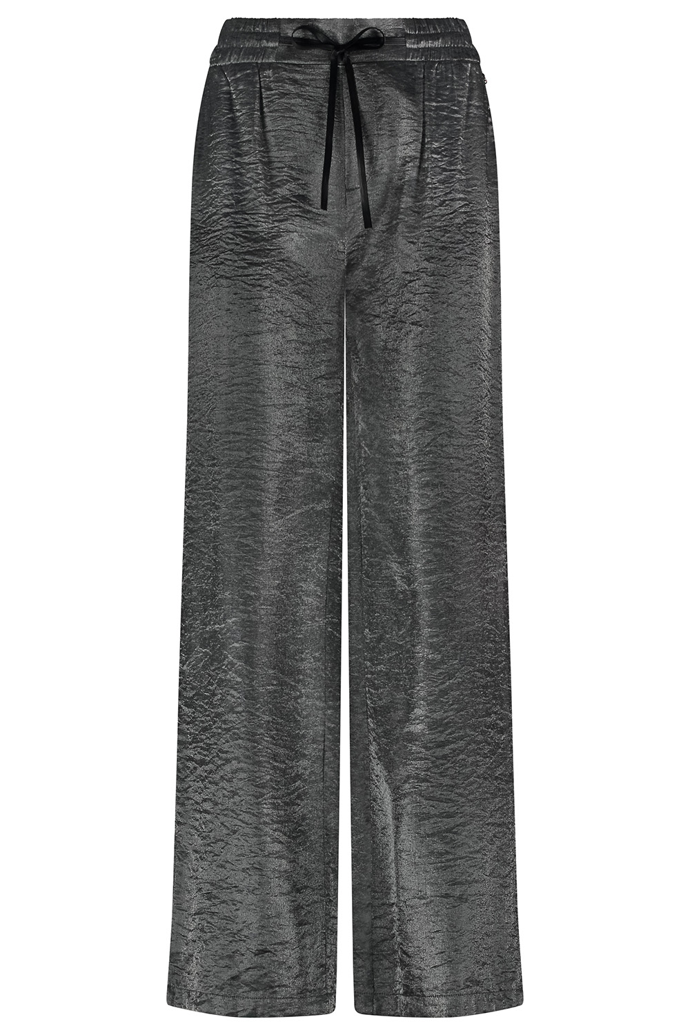 Trousers Wide Leg Silver