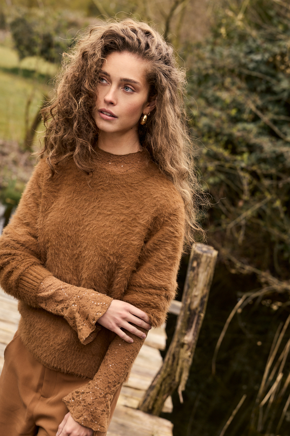 Feather Yarn Jumper