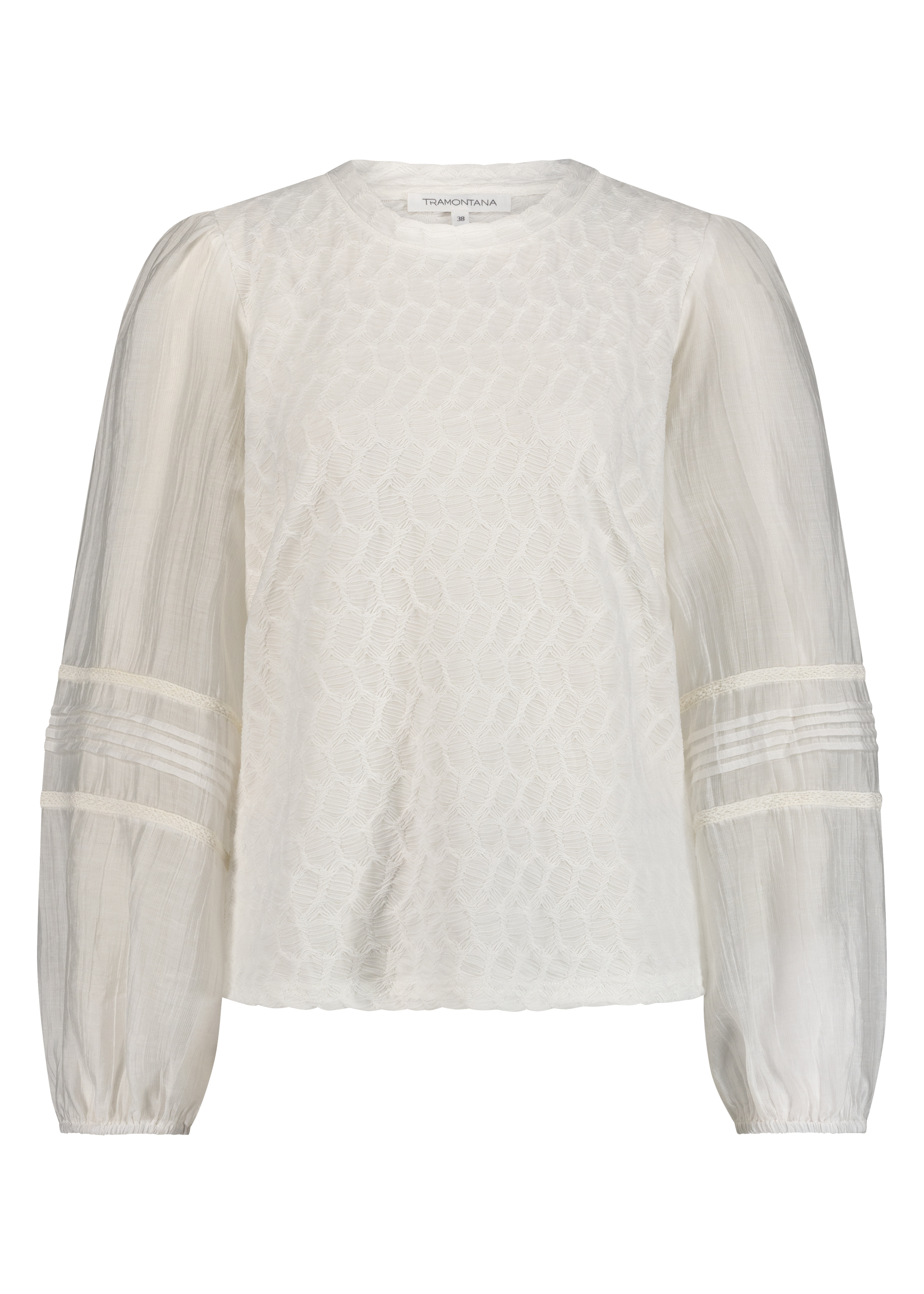 Fancy Fabric Mix Top