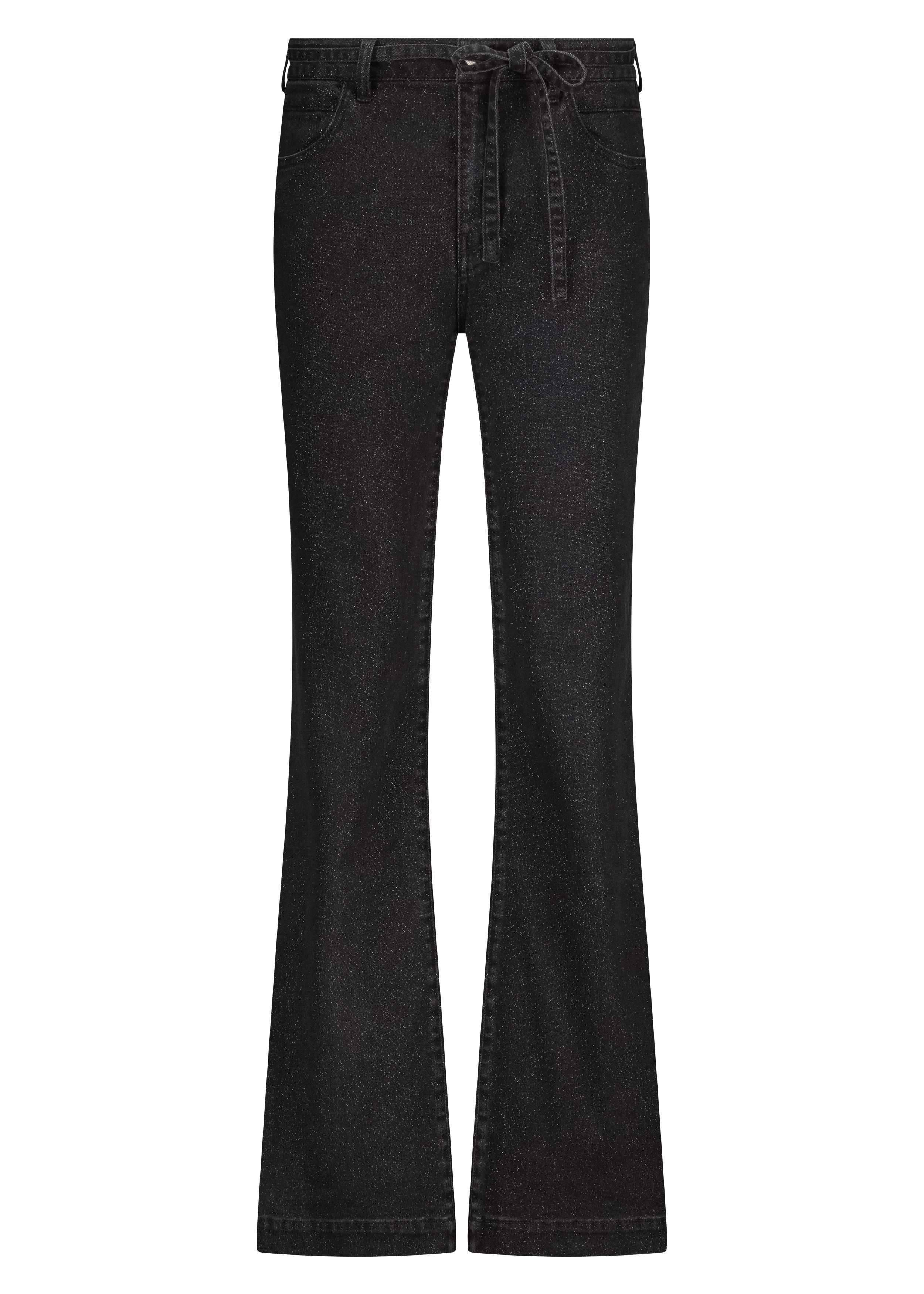 Lurex Wide-Leg Denim Trousers Lurex Wide-Leg Denim Trousers