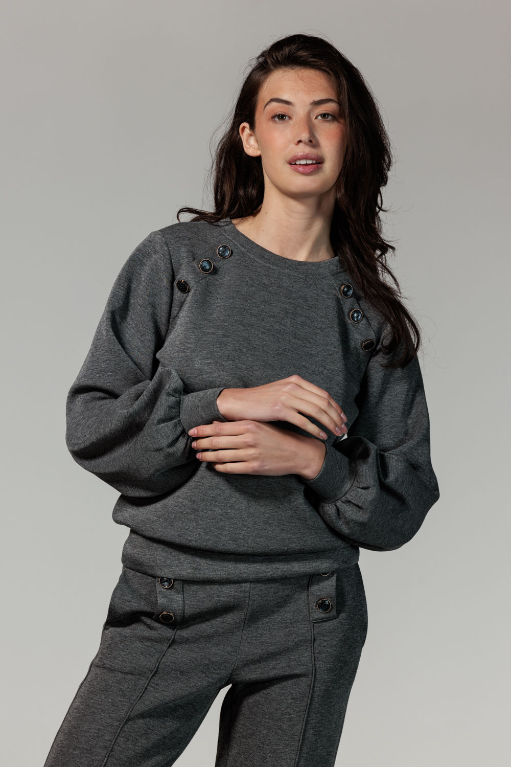 Sweater Sailor Buttons