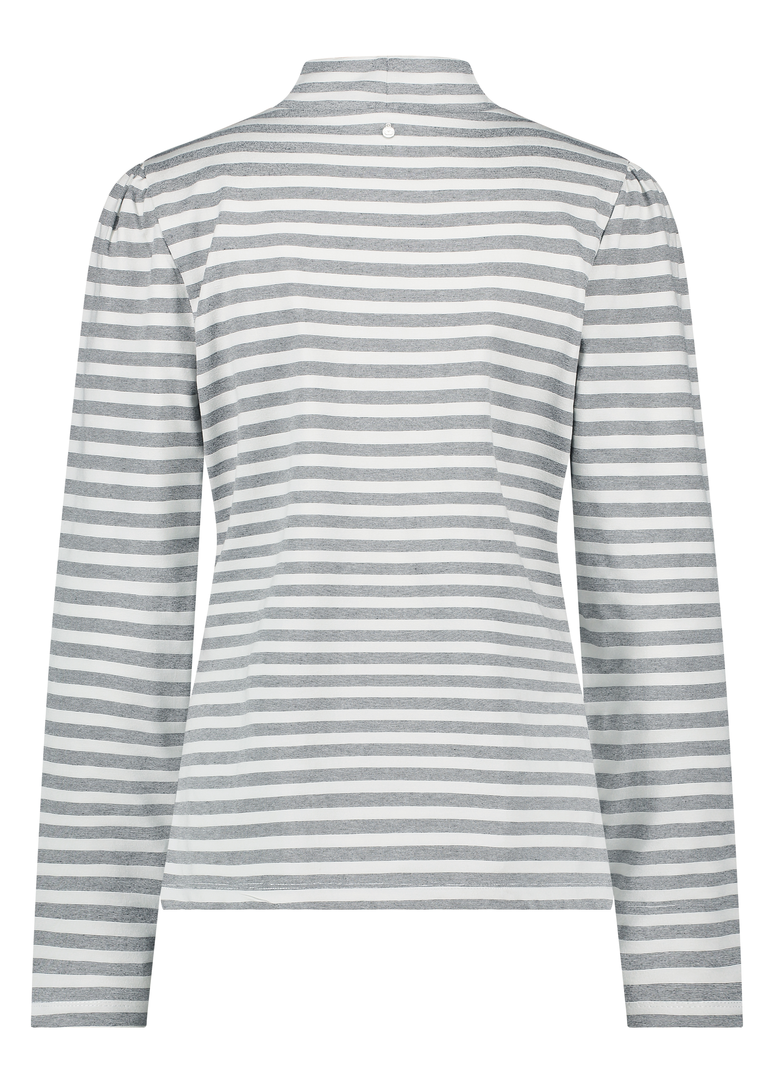 Top Mock Neck Lurex Stripes