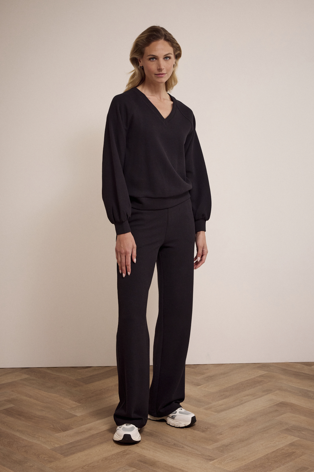 Structured Wide-Leg Trousers Structured Wide-Leg Trousers