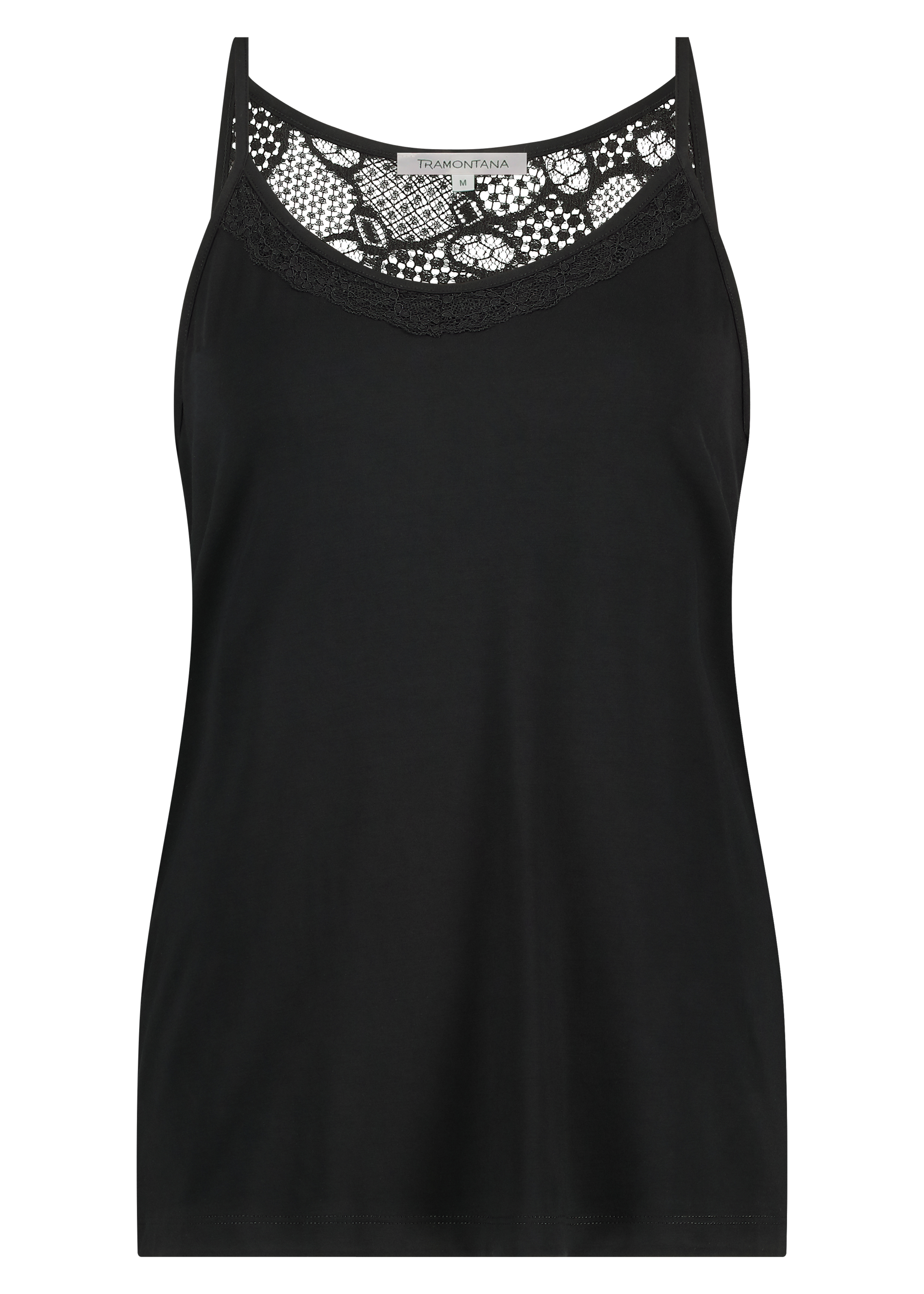 Lace-Detailed Top
