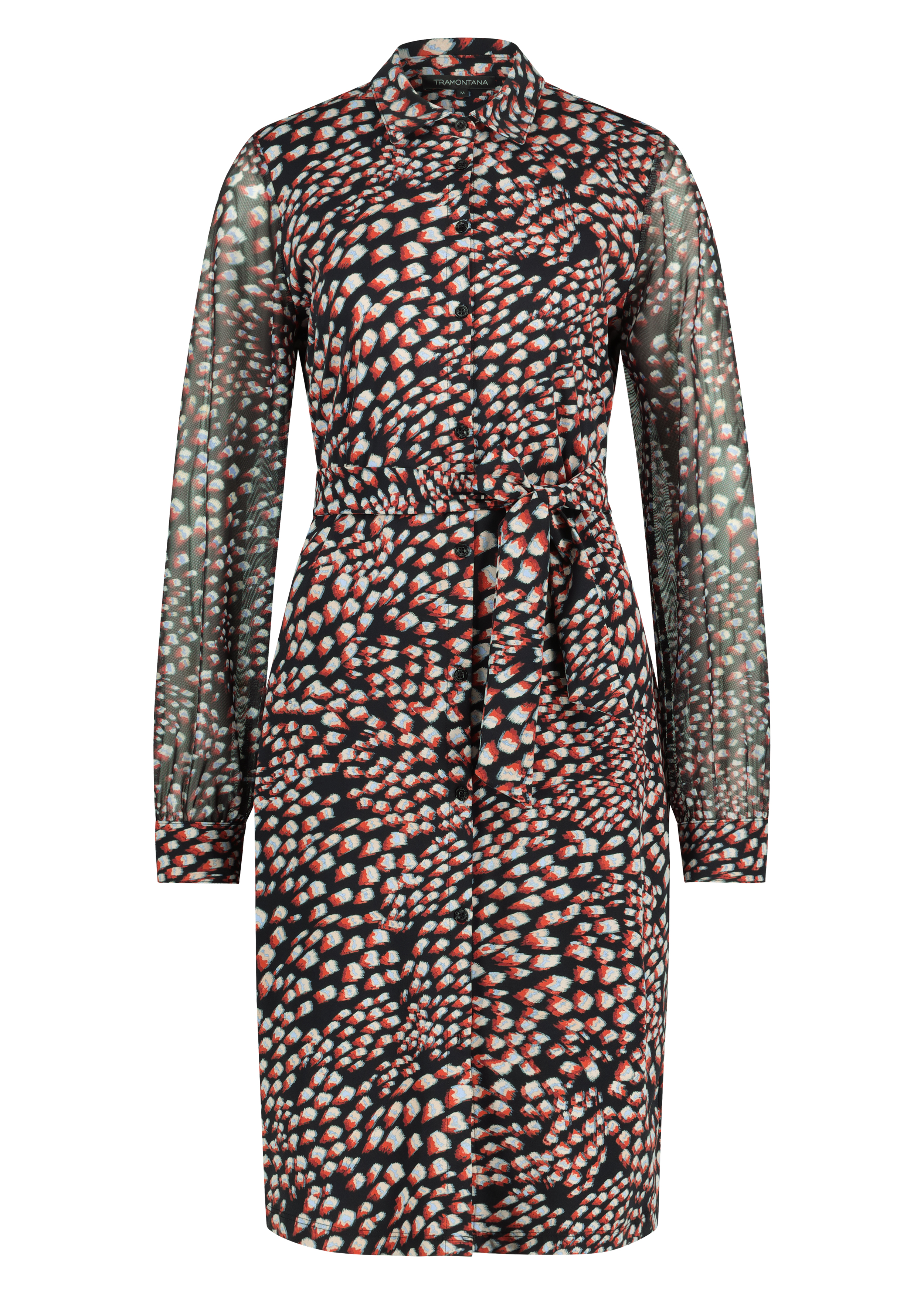 Dress Travel Feather Print
