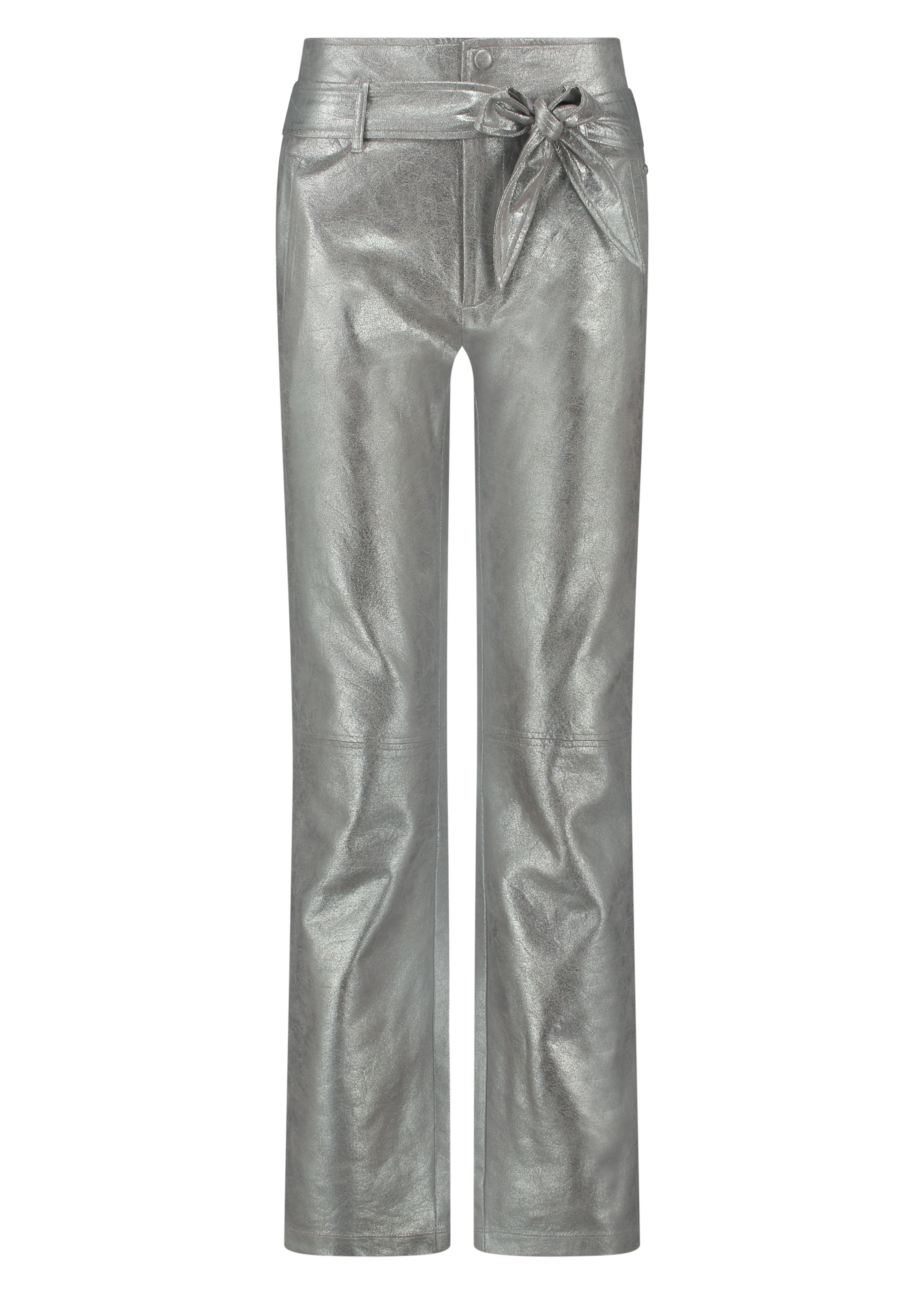 Trousers Belted Coated Trousers Belted Coated