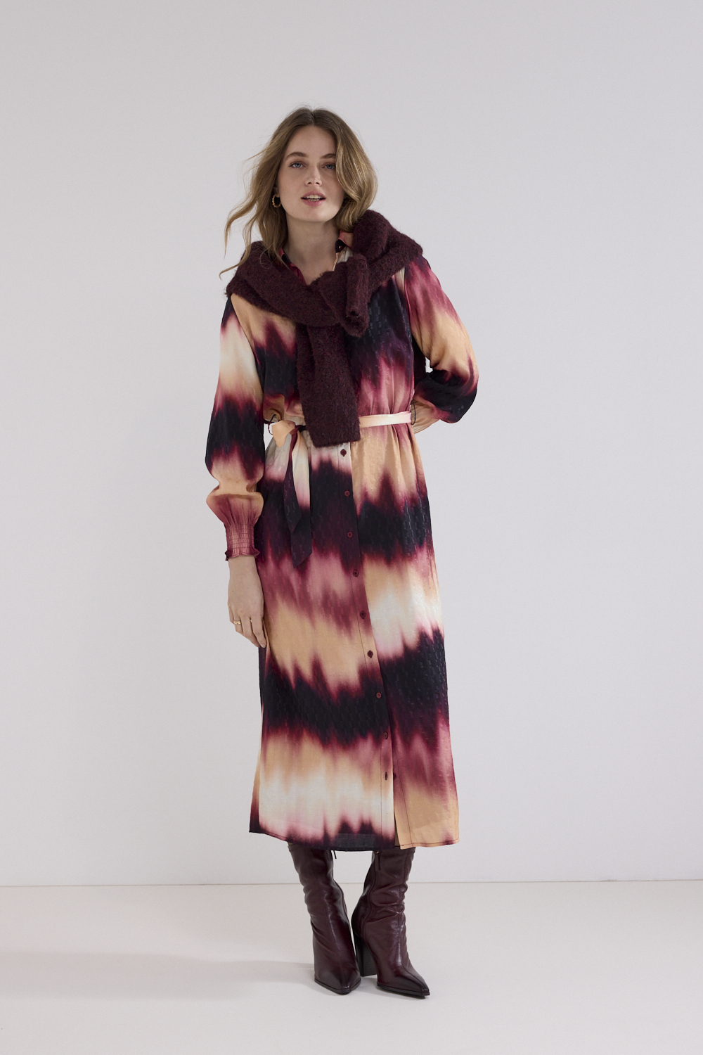 Dress Autumn Tie Dye